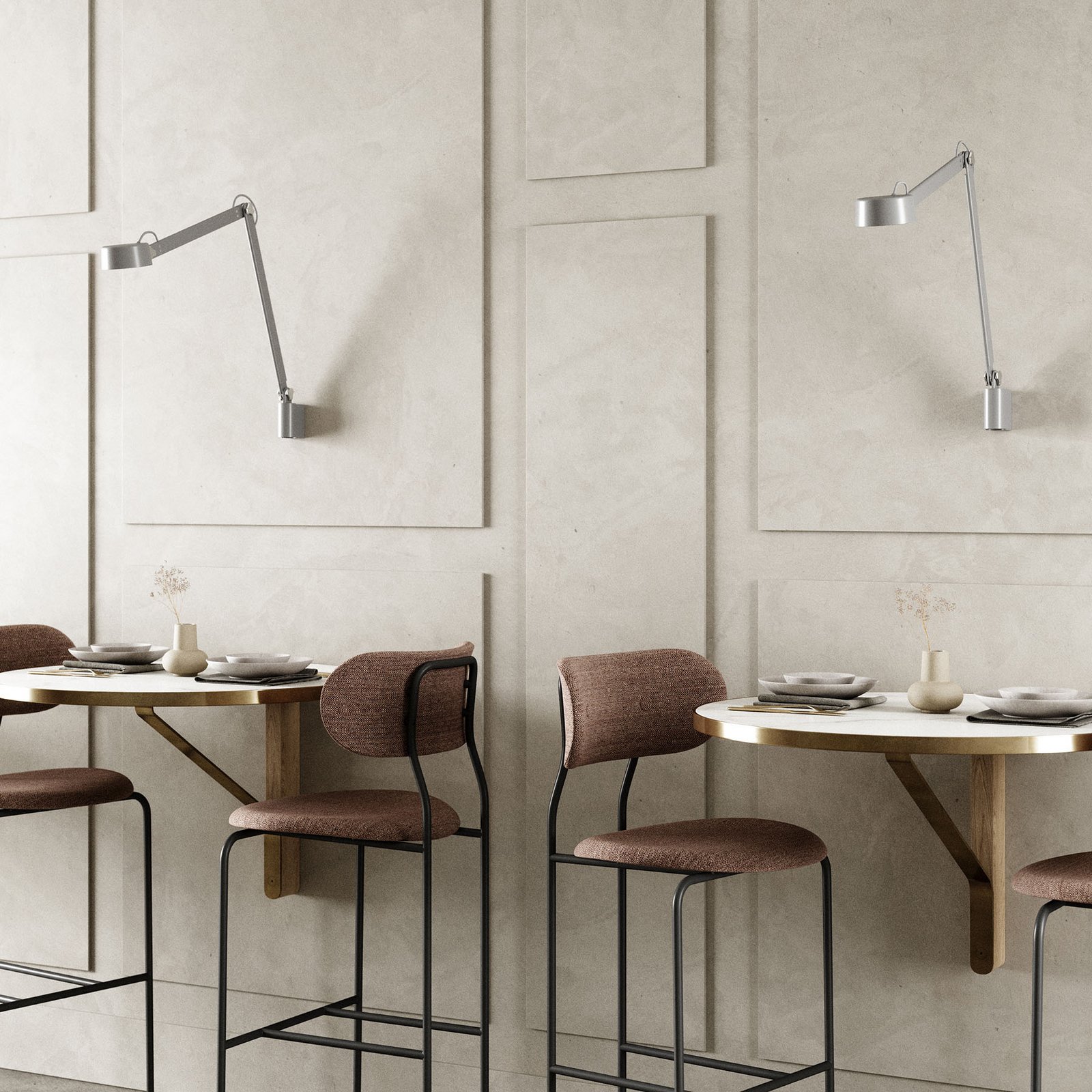 Nobu Bordlampe Grey - DFTP