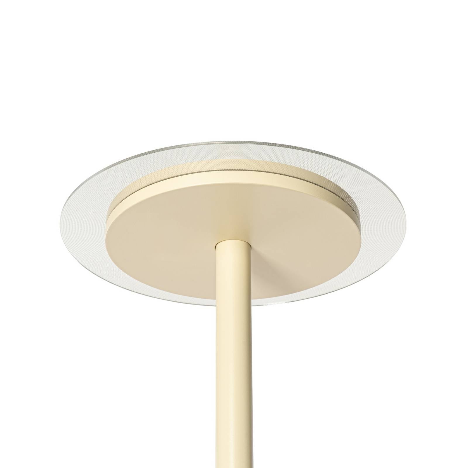 Lampa stojąca LED Arcchio Frile, beżowa, wysokość 190 cm, ściemniana