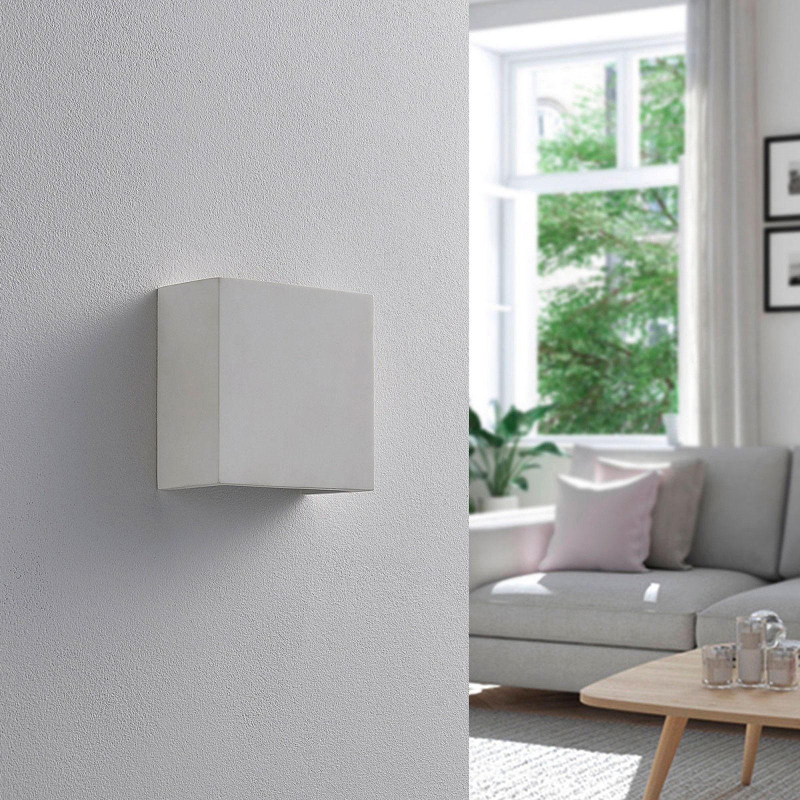Anneke Wandlamp White - Lindby