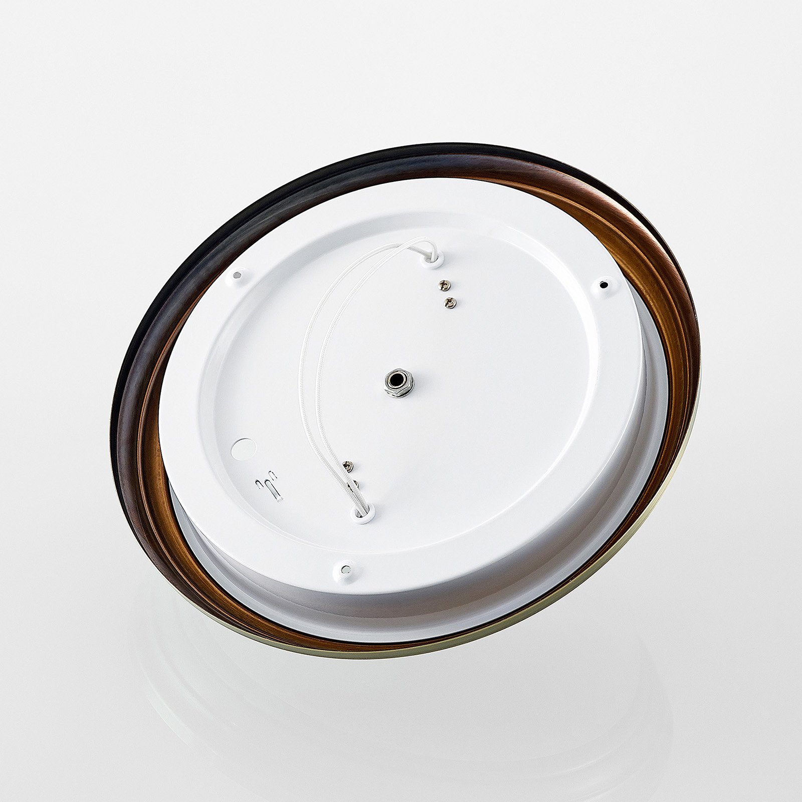 Pakka Plafonnier Opal/Antique Brass - Lindby