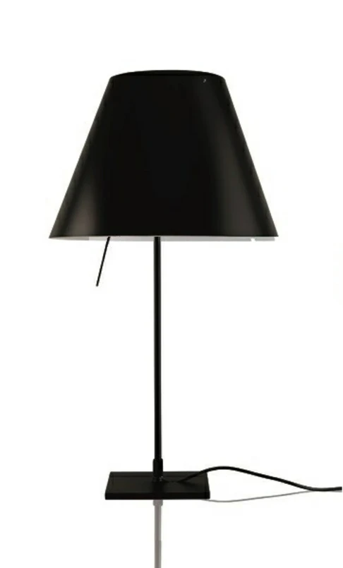 Luceplan - Costanzina Tischleuchte Schwarz/Liquorice Black