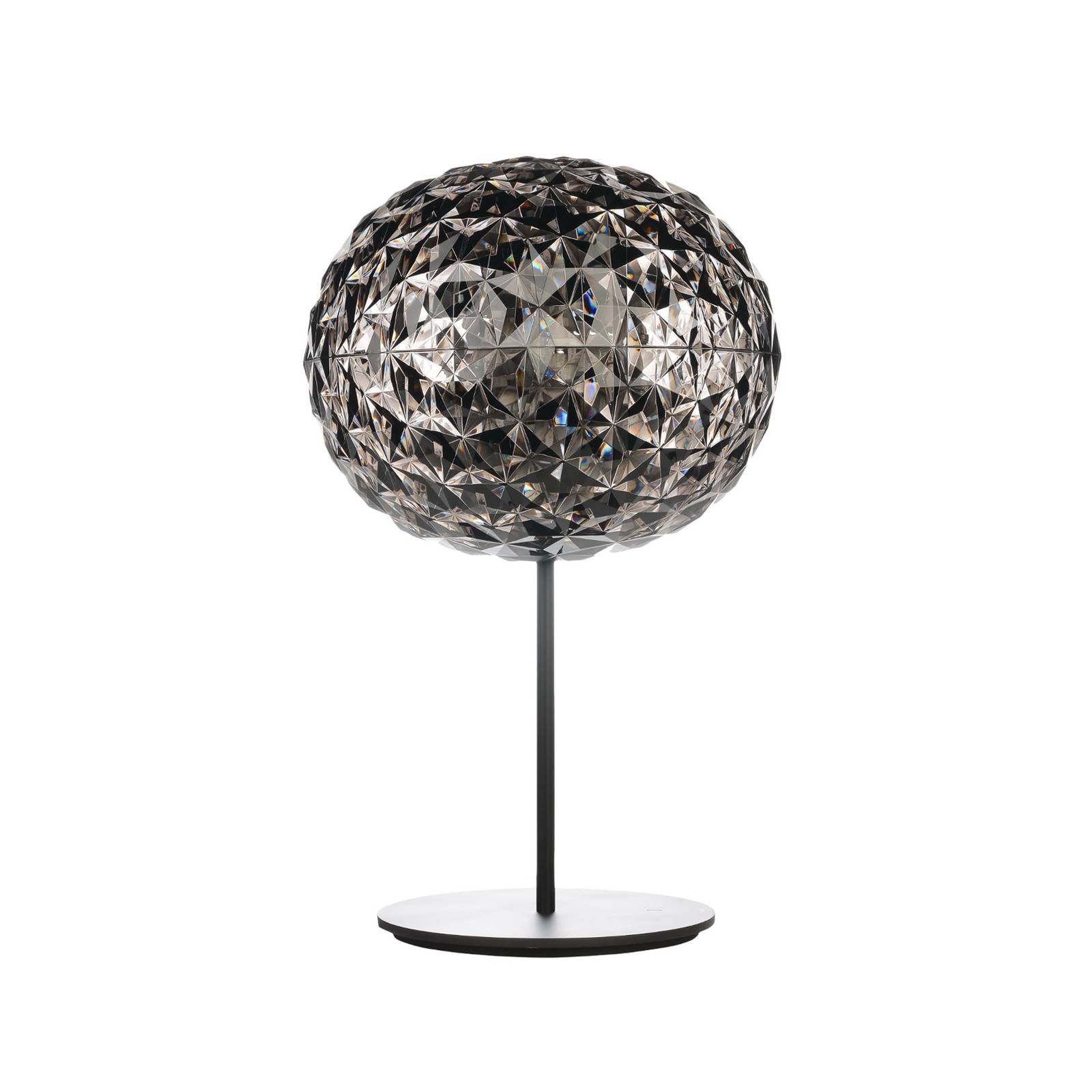 Kartell Planet LED-Tischlampe mit Fuß, rauchgrau