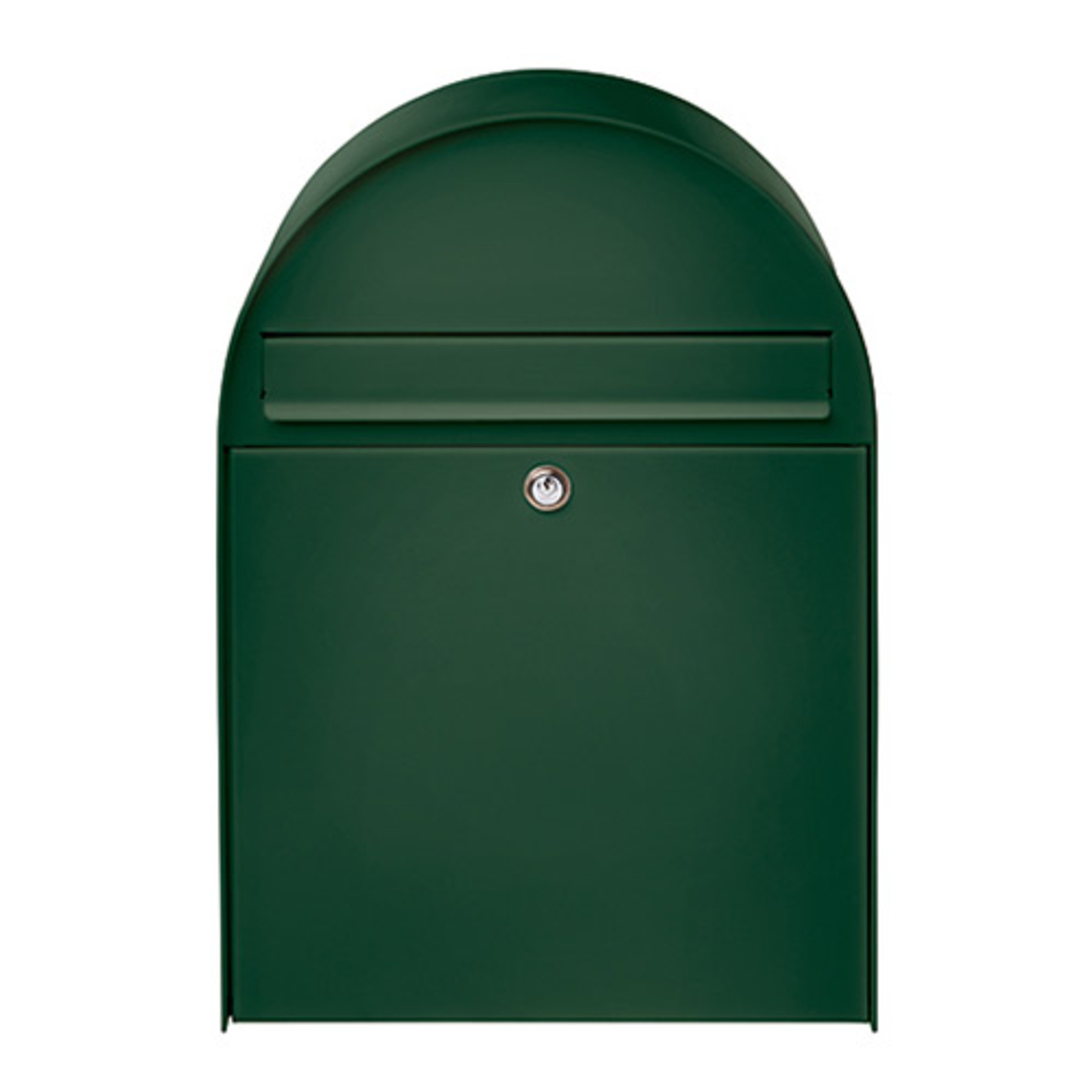 Nordic 780 - large letter box, coated in green