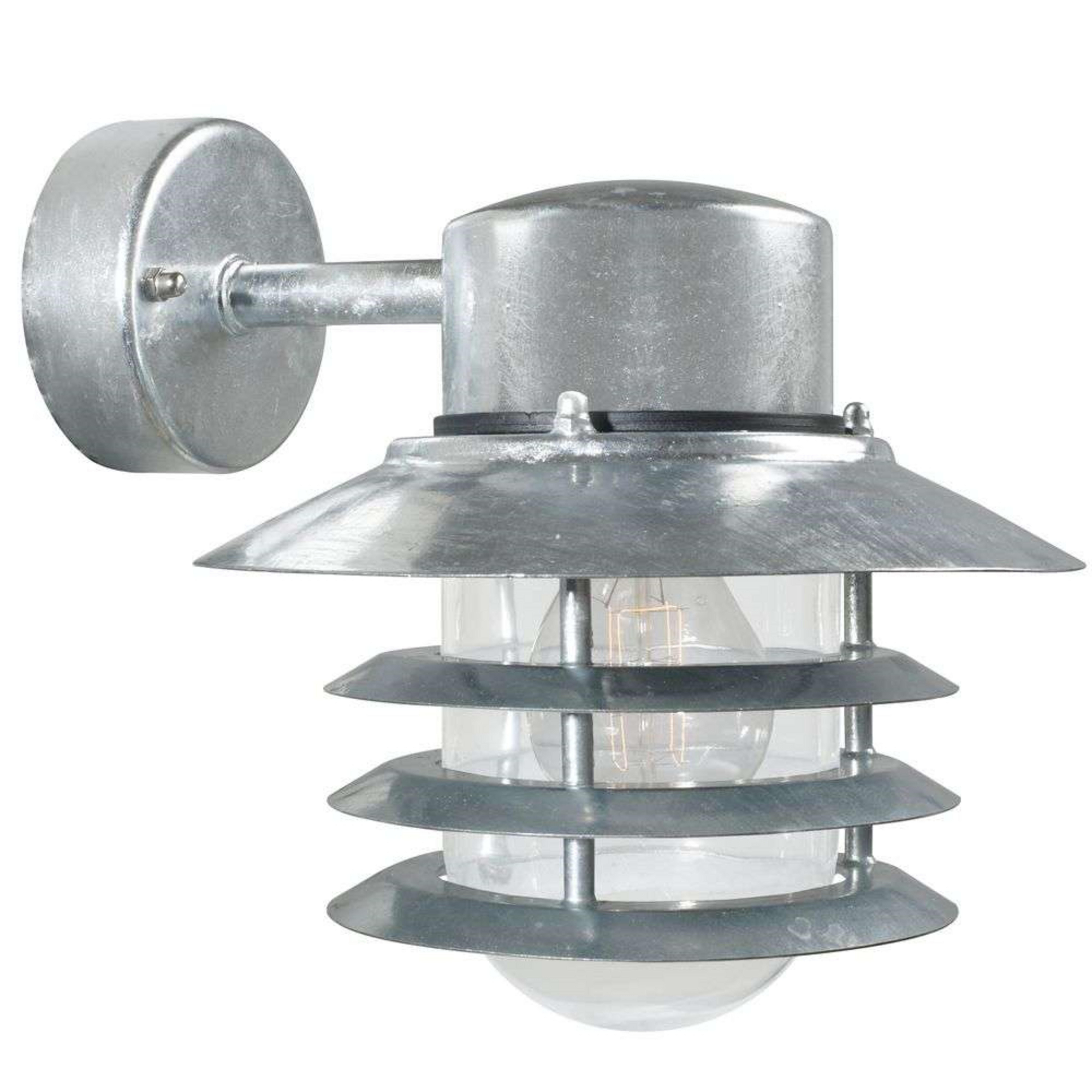 Vejers Down Wandleuchte Galvanised - Nordlux