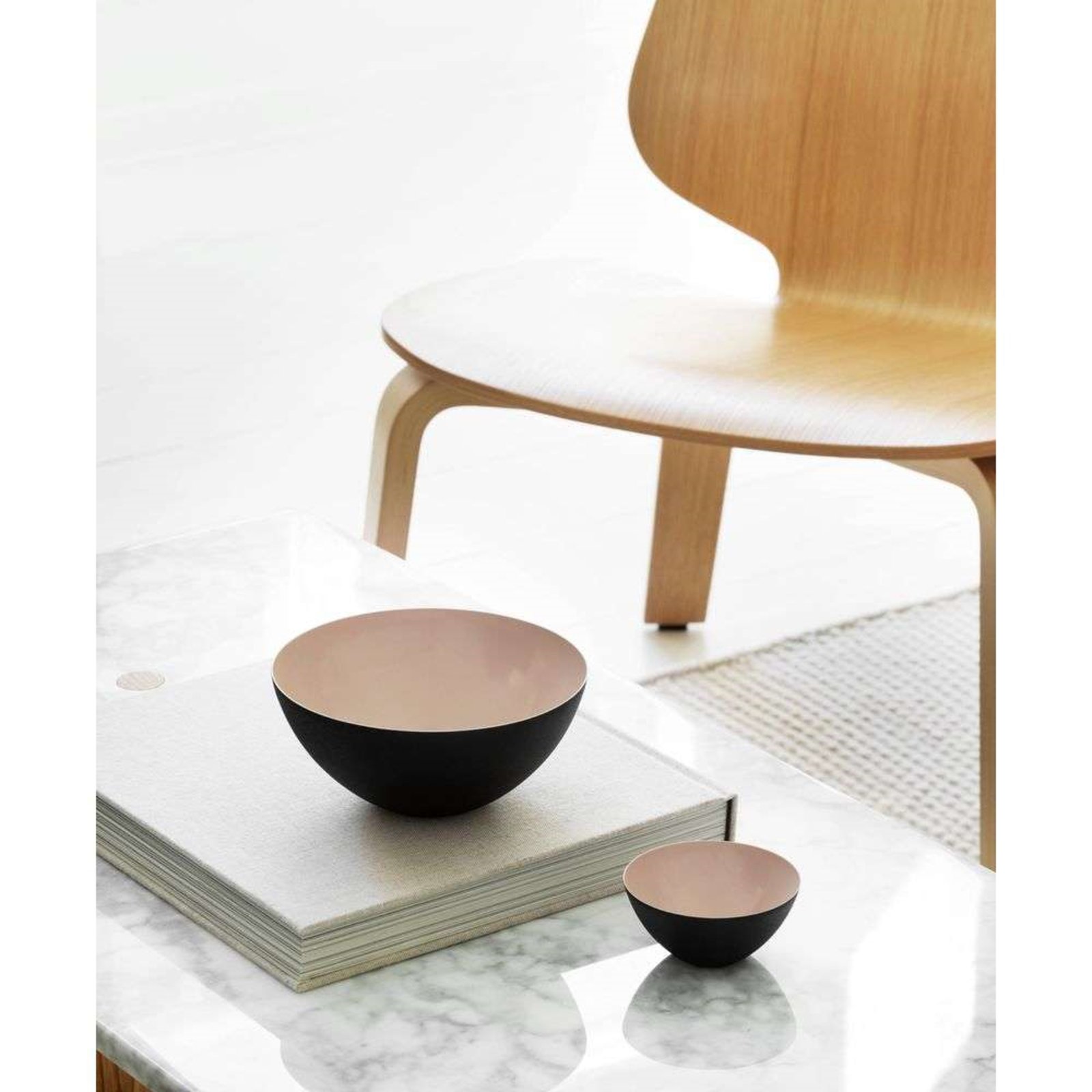 Krenit Bowl Ø8,4 Sand - Normann Copenhagen