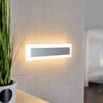 Lámpara de pared LED Marle con forma rectangular