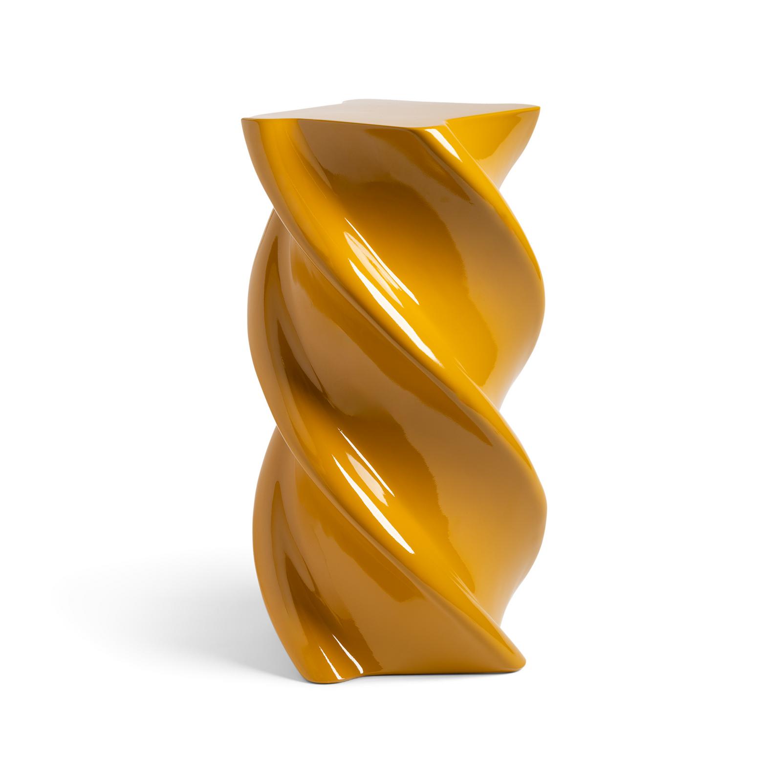 Pillar Marshmallow sidebord, okker, H54 cm - &Klevering