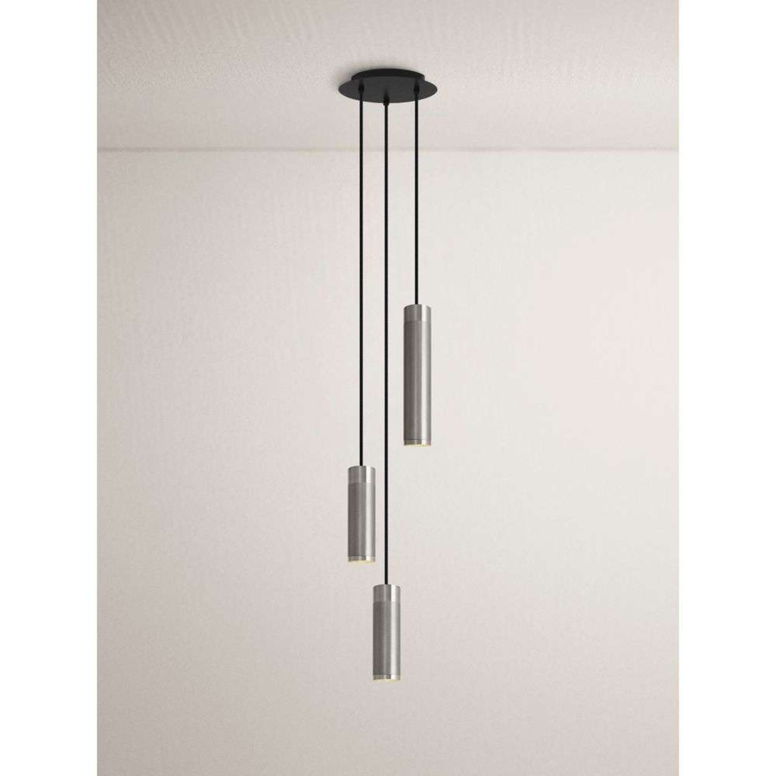 Patrone Cluster 3 Pendant Nickel-Plated Brass - Thorup Copenhagen