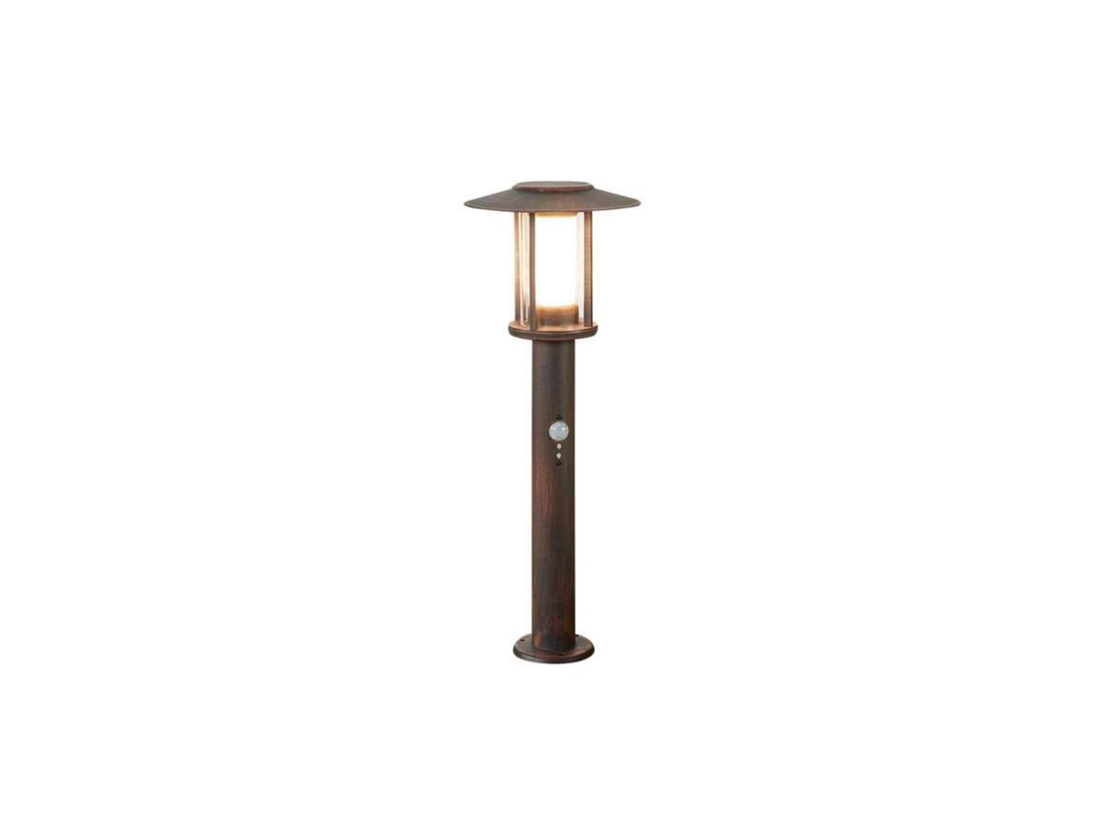 Pavlos LED Garten Leuchte w/Sensor Rust - Lindby