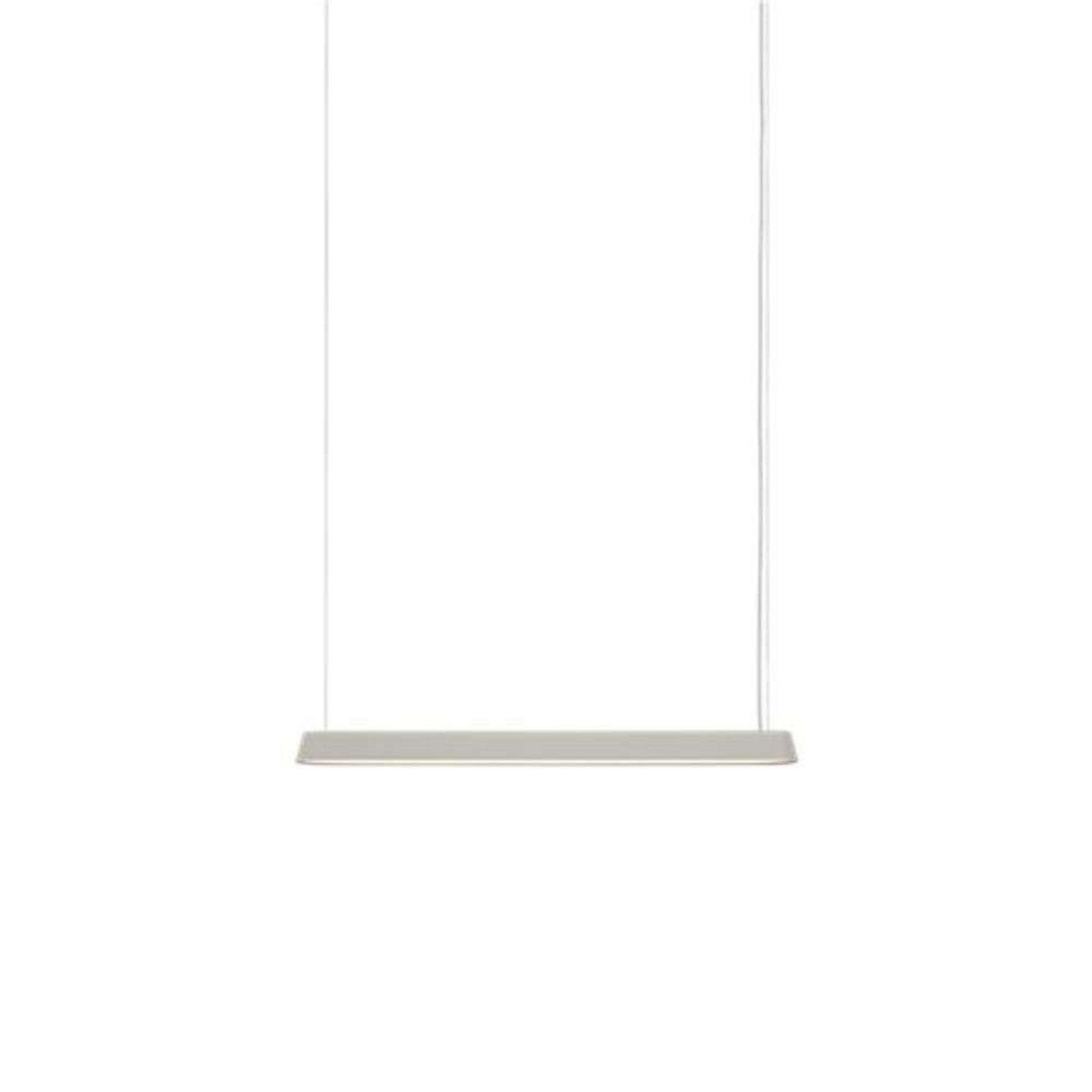 Linear Lustră Pendul L87 Grey - Muuto