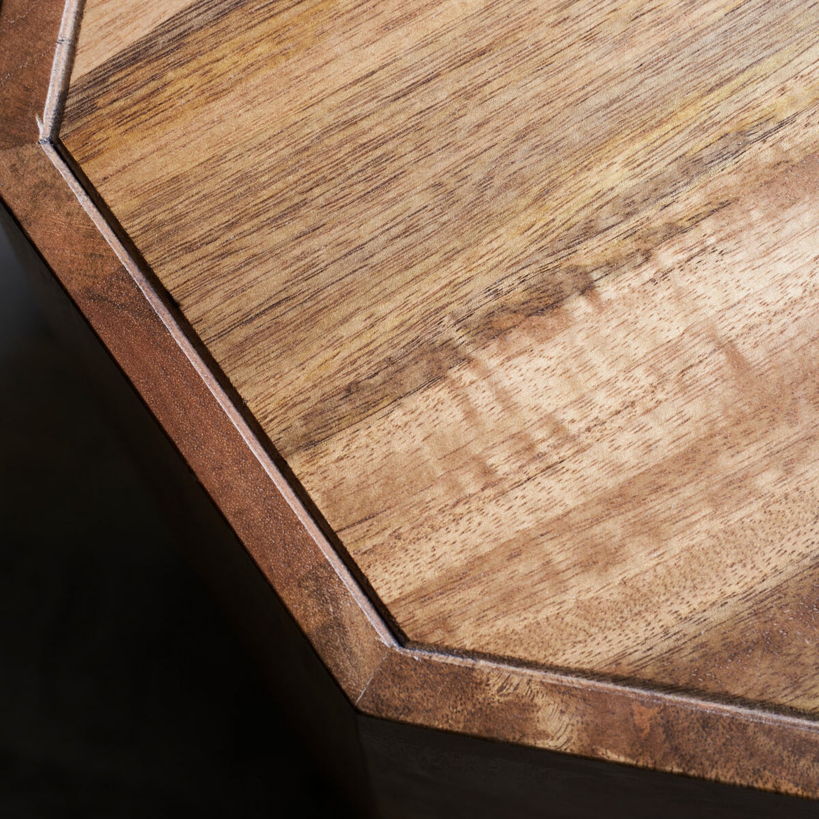 Sgabello HDOkta, legno di mango, altezza 45 cm - House Doctor