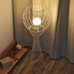 Mercure floor lamp, sand, metal/plastic, height 93 cm