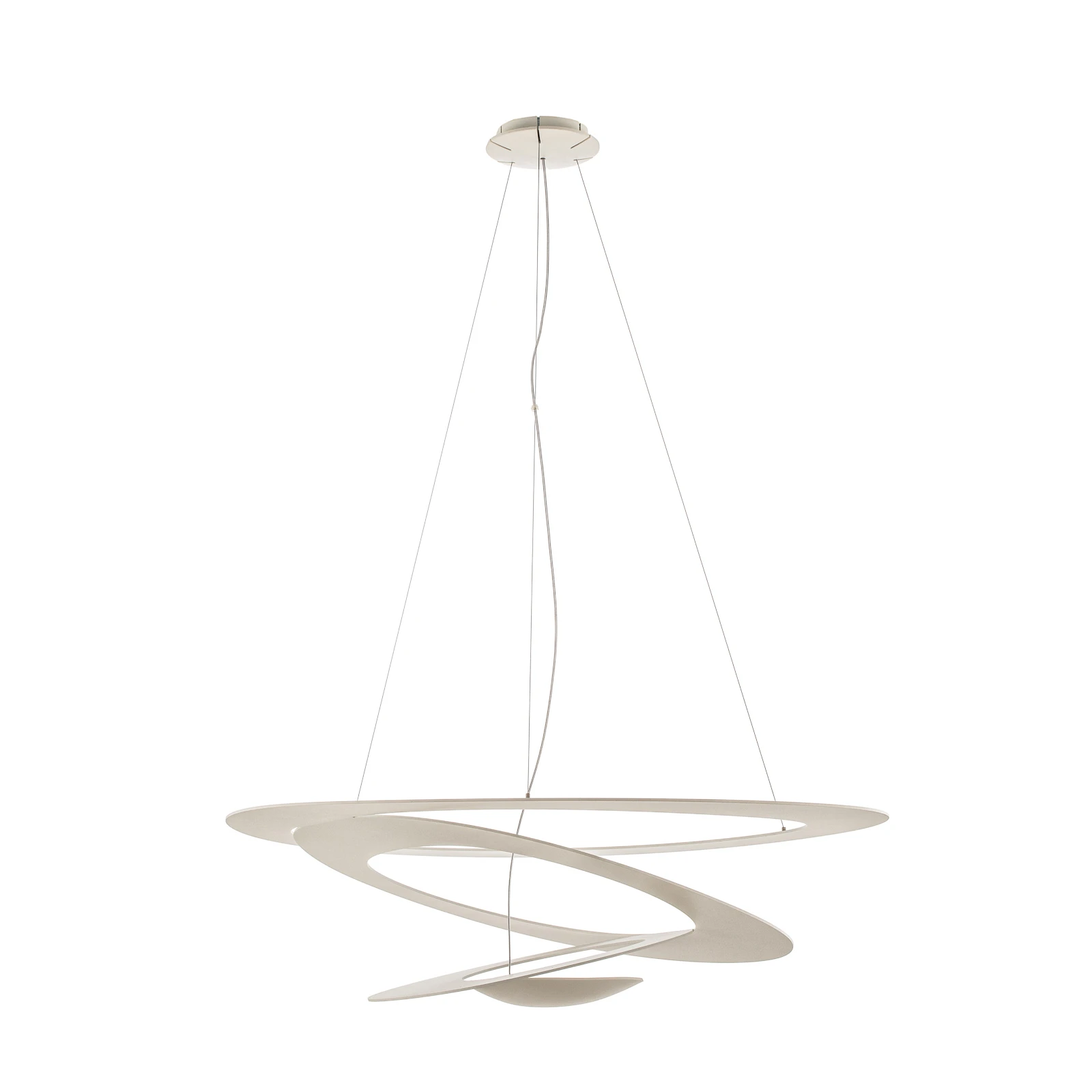 Lampada a sospensione Artemide Pirce, 94x97 cm, bianca