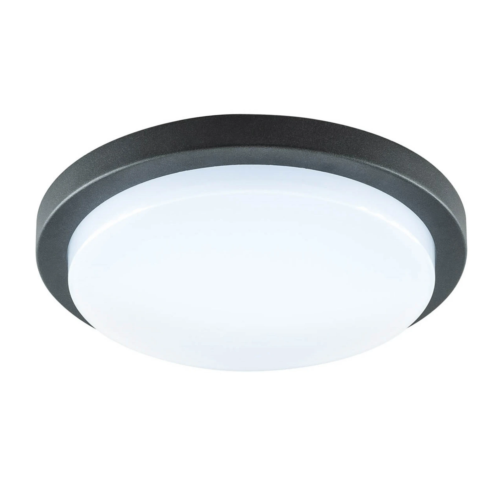 EVN Tectum LED външна лампа за таван, кръгла, Ø 24,6 cm