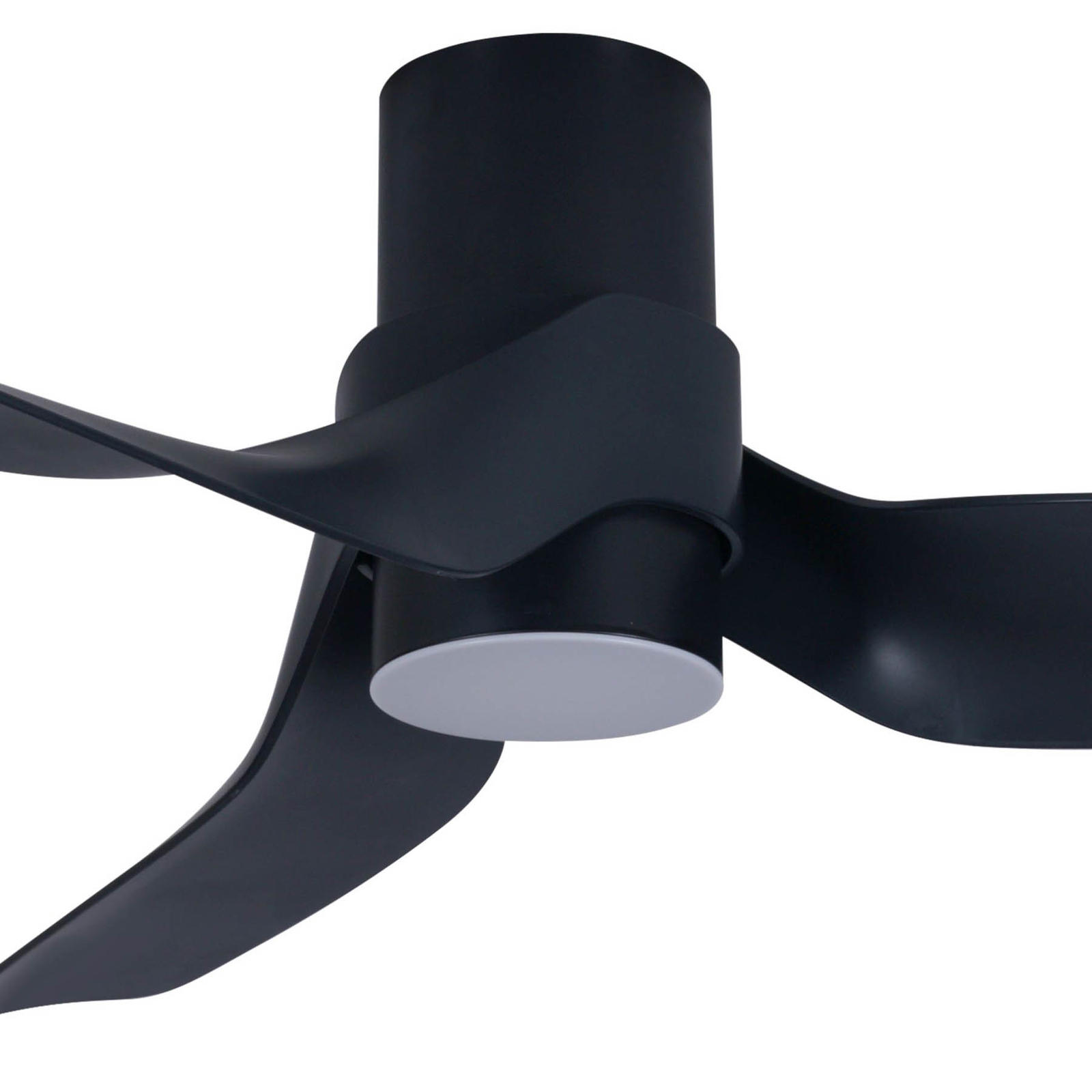 Beacon ceiling fan with light Nautica, black, quiet