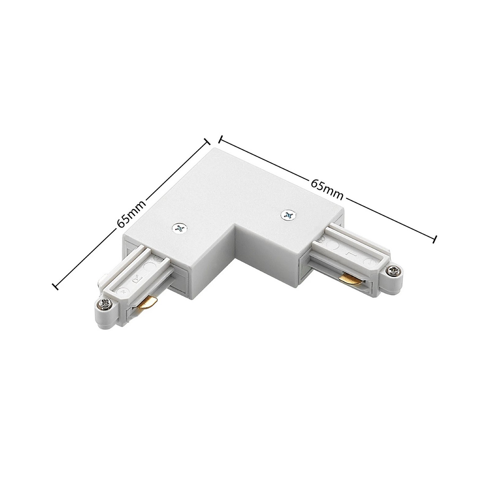 Lindby 1-Phasen-Schienensystem Linaro, GU10, 14-flg., weiß