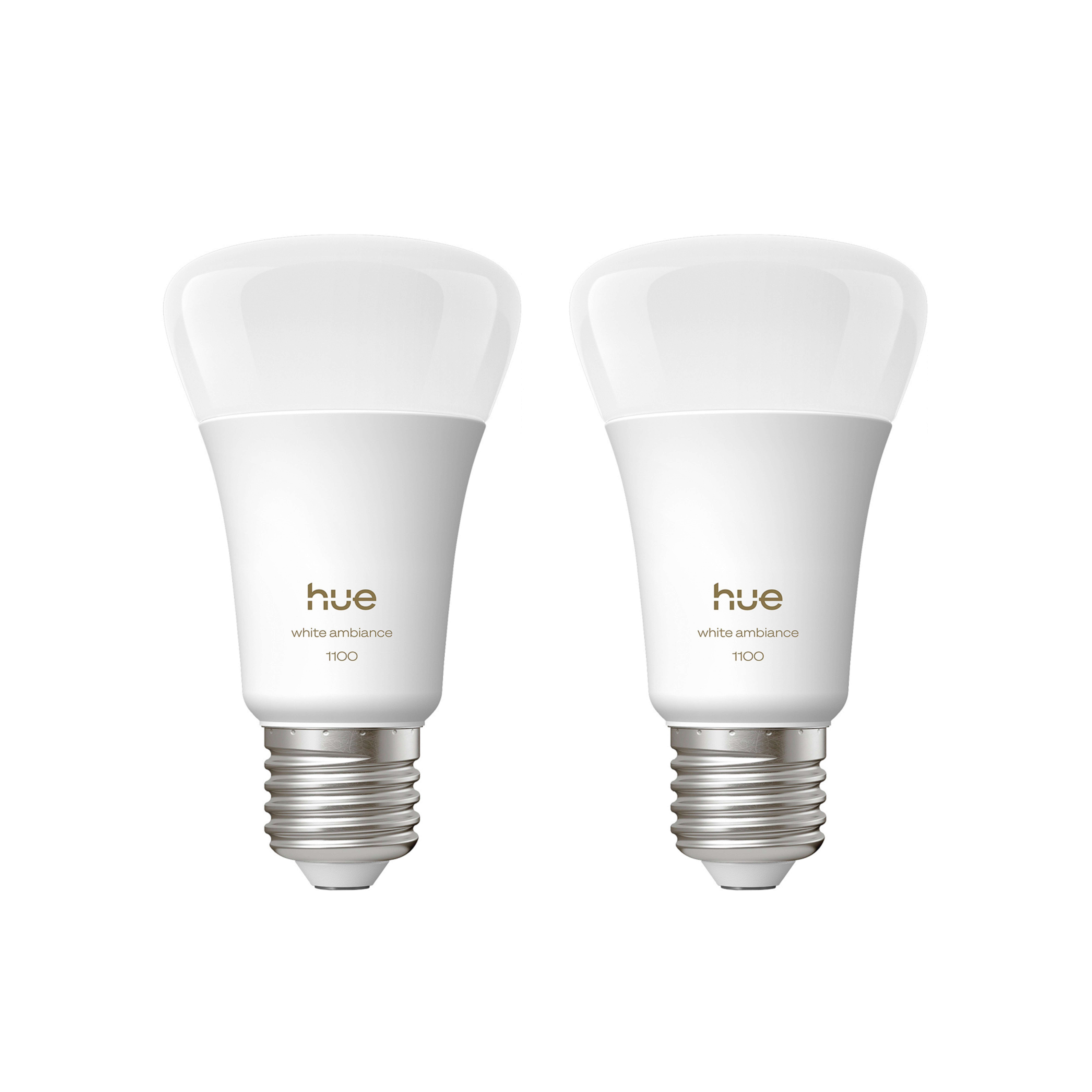 White Ambiance Smart E27LED 8,1 W 1100 lm CCT 2x - Philips Hue