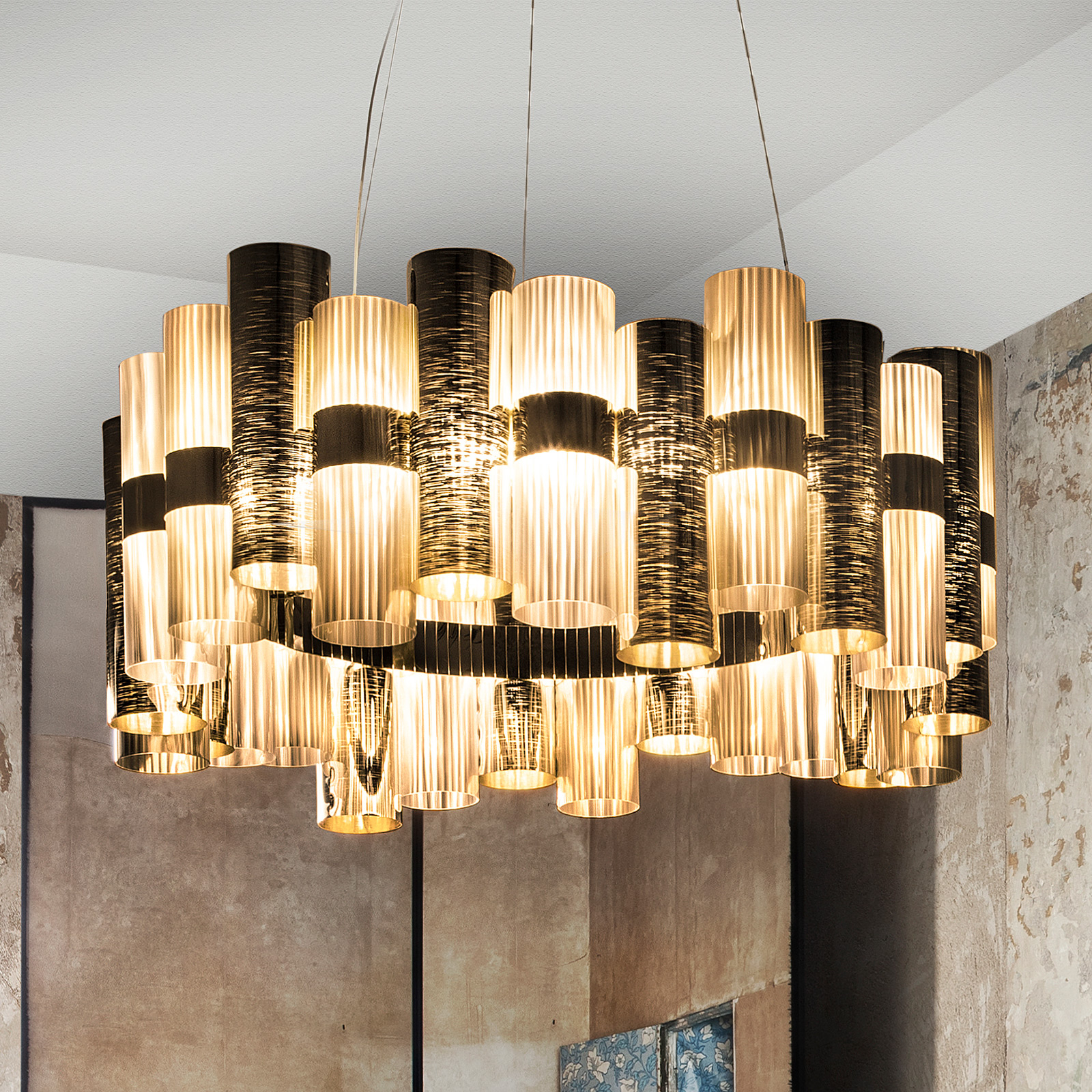 Slamp La Lollo L LED hanging light, Ø80cm