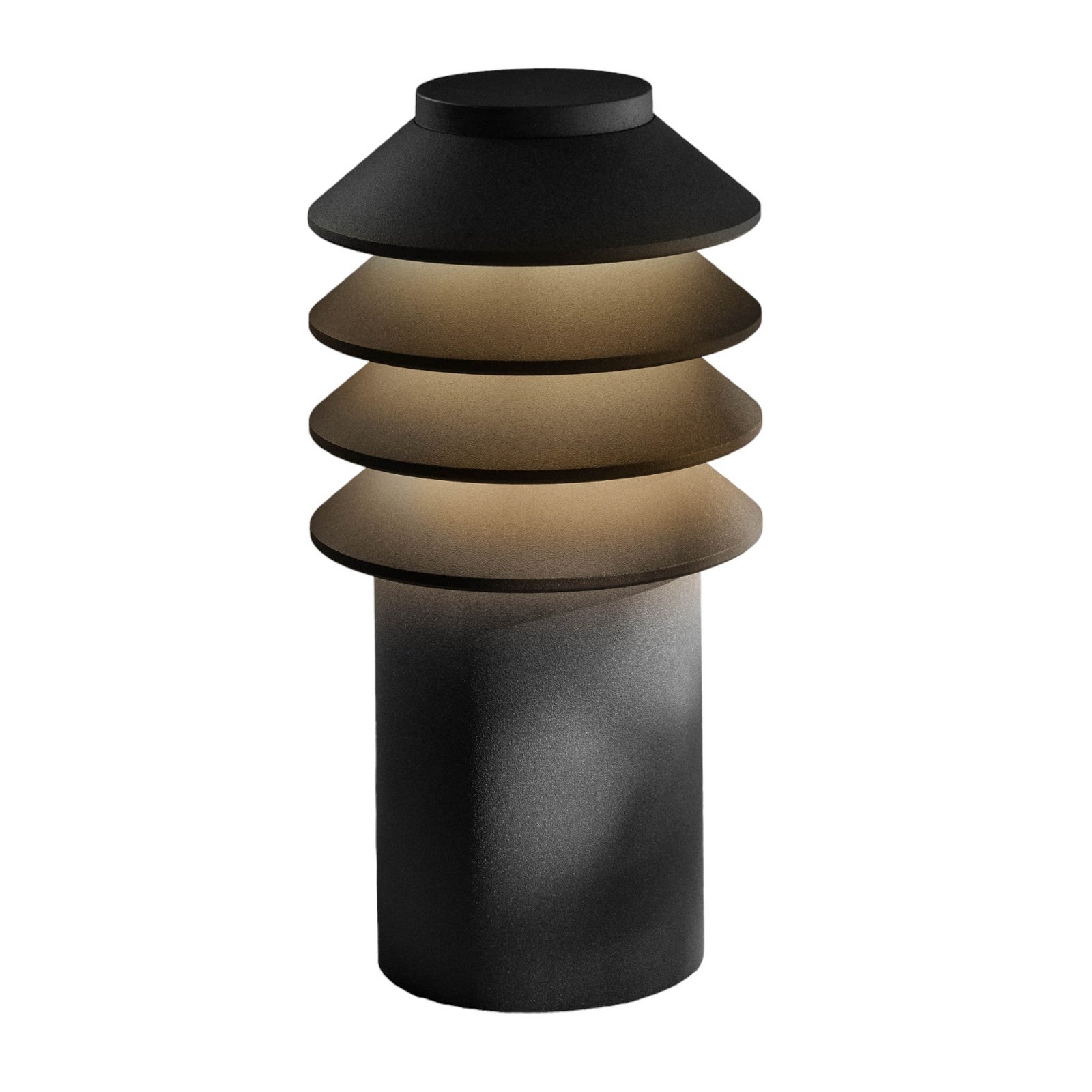 Louis Poulsen Bysted Platte ohne Adapter schwarz