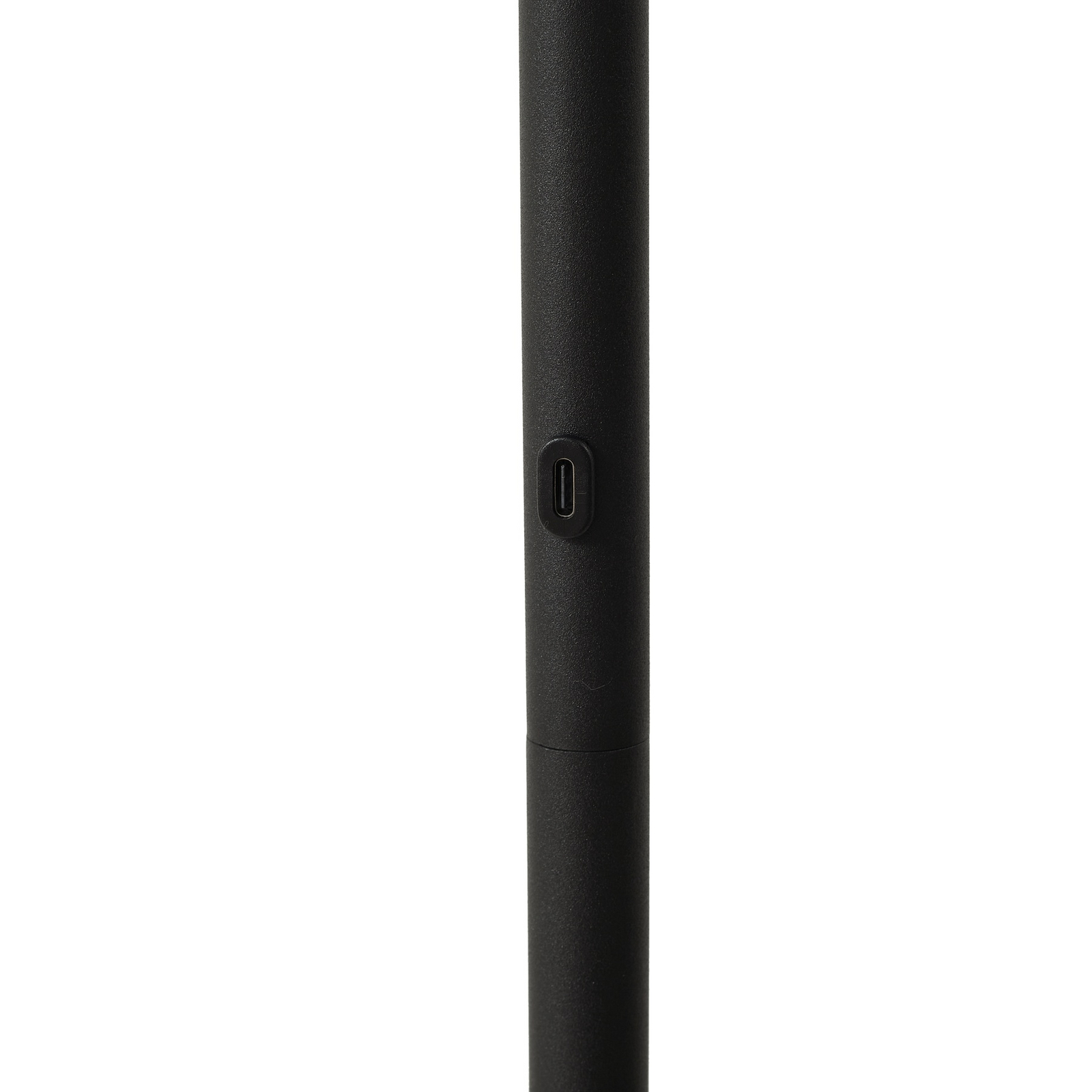 Lindby LED-akku-lattiavalaisin Elvyn, musta, säädettävä