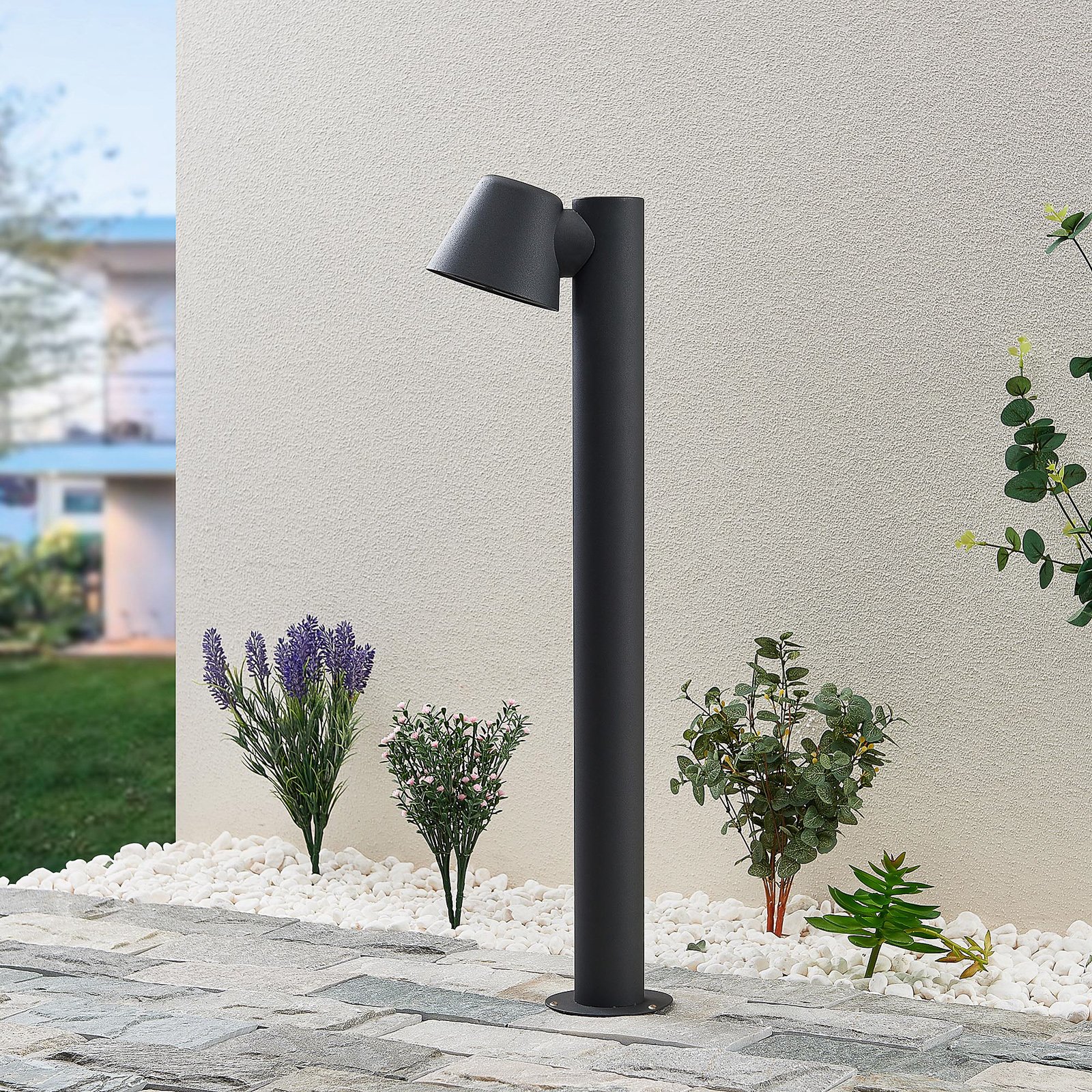 Ileyna Kerti Lámpa Dark Grey - Lindby