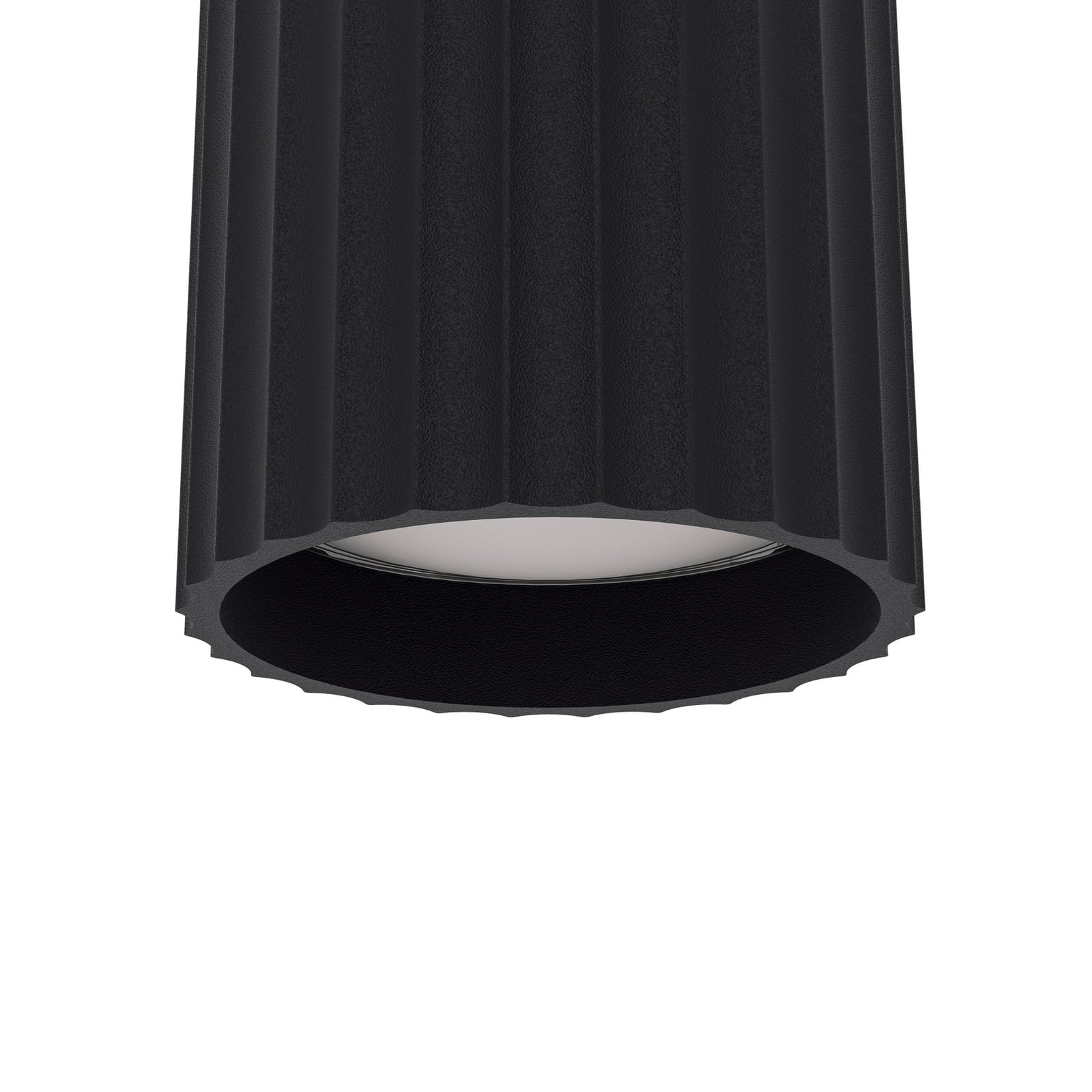 Wandstrahler Portillo, schwarz, Höhe 11 cm, Metall, GU10