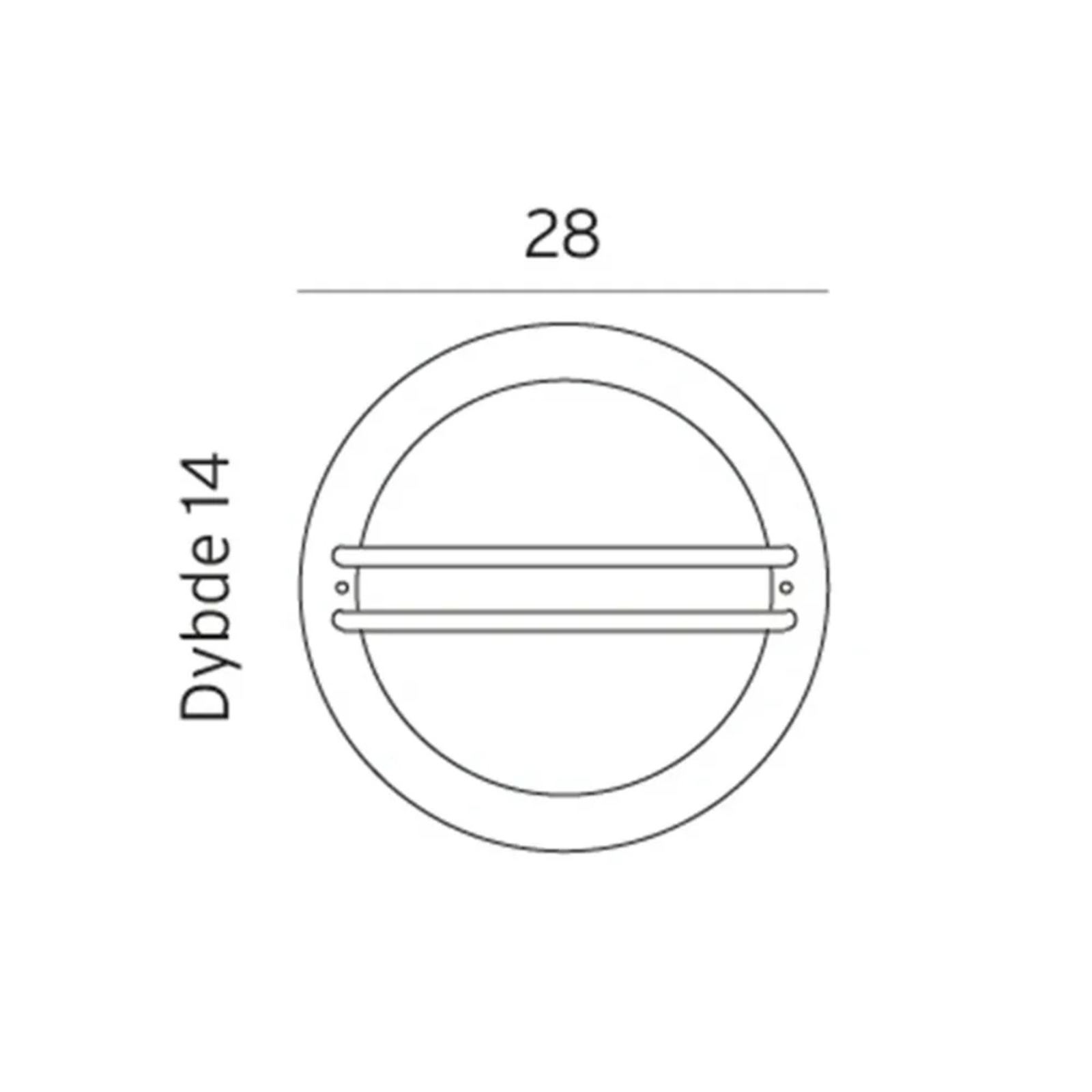 Bremen LED Aplica de Exterior Galvanised - Norlys