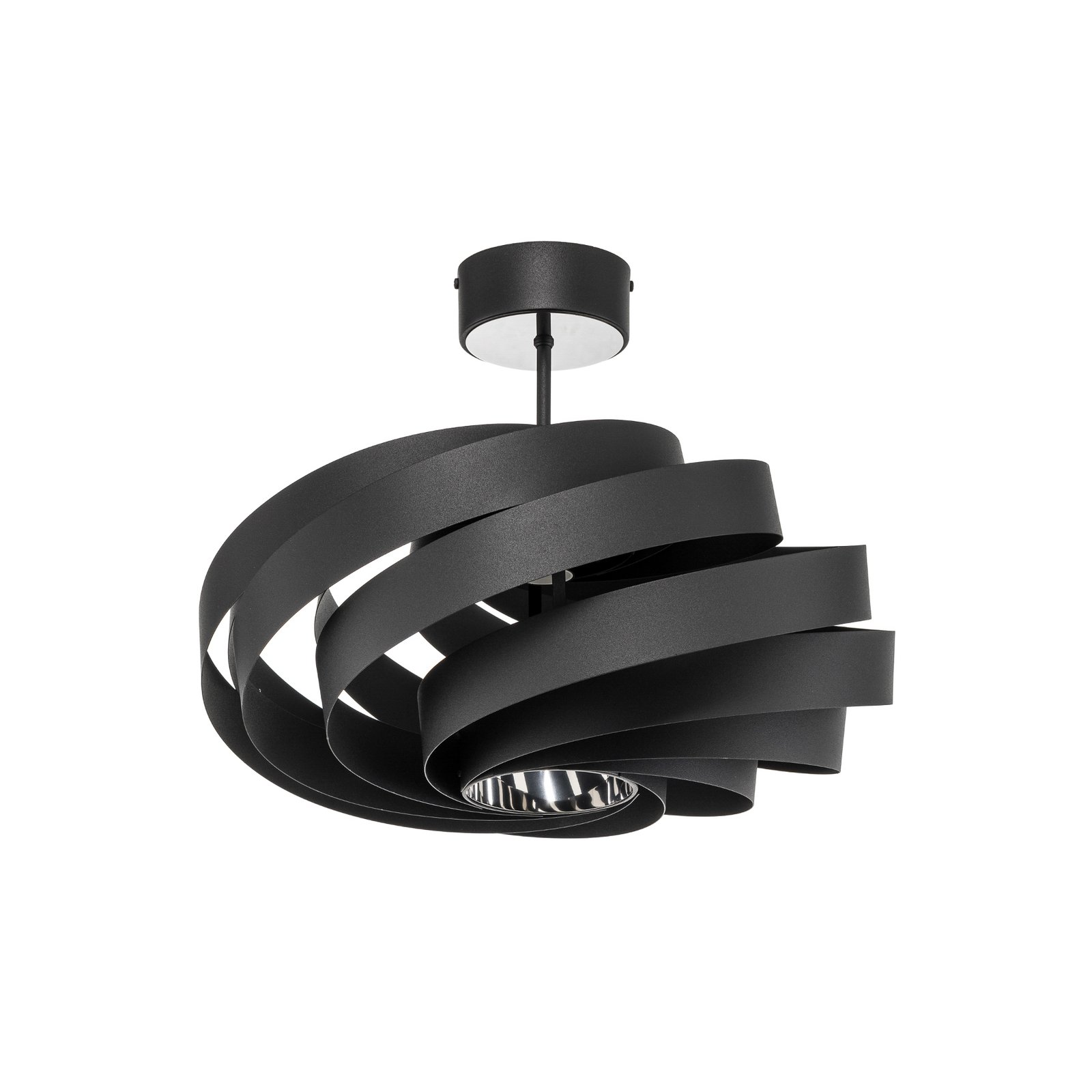 Vento Ceiling Lamp Ø50 Black - Euluna