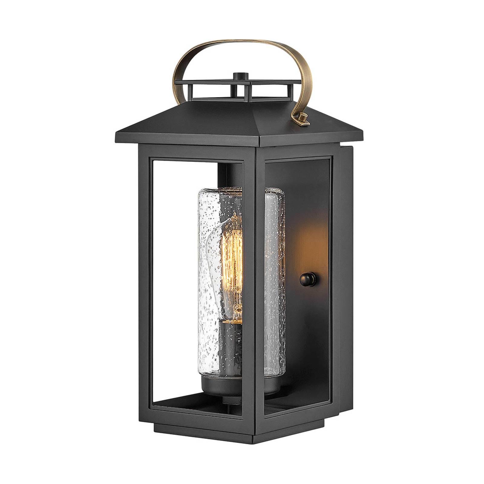 Image of Applique Atwater, lanterne, noire, 35,5cm 5024005234609
