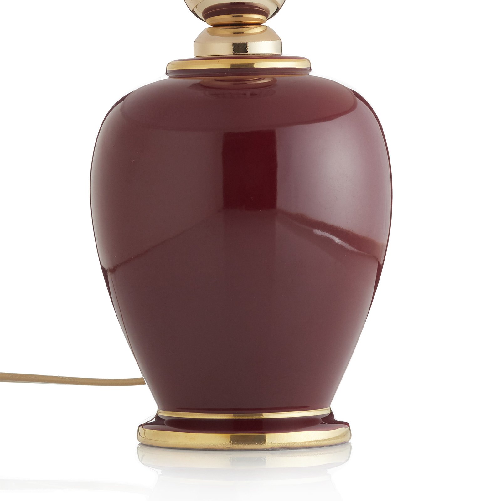 KOLARZ Bordeaux - gracioza galda lampa, augstums 34 cm