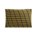 Fodera per cuscino HDGona, color ambra, ricamata, 60x40 cm - House Doctor