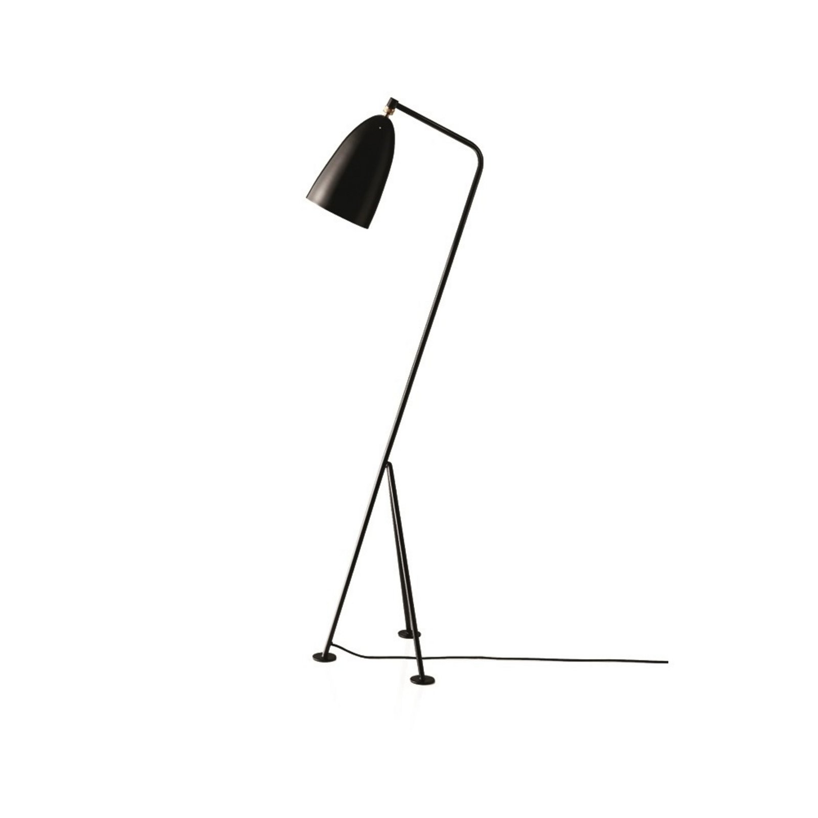 Gräshoppa Floor Lamp Jet-Black - GUBI