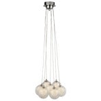 Cluster LED hanging light, seven-bulb