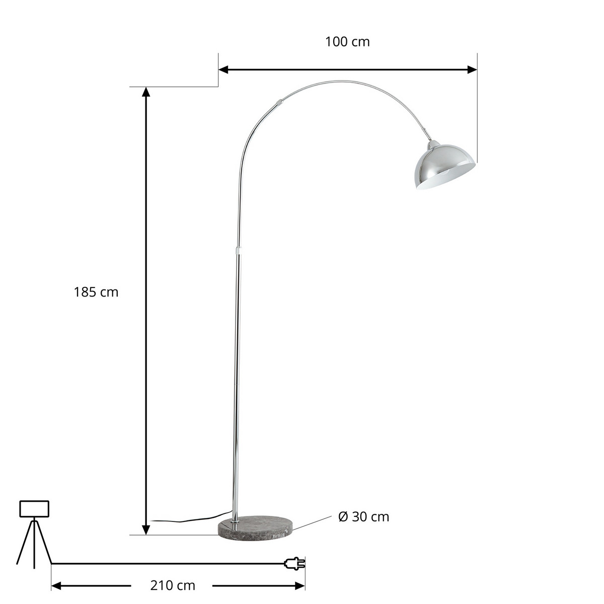 Product dimensions