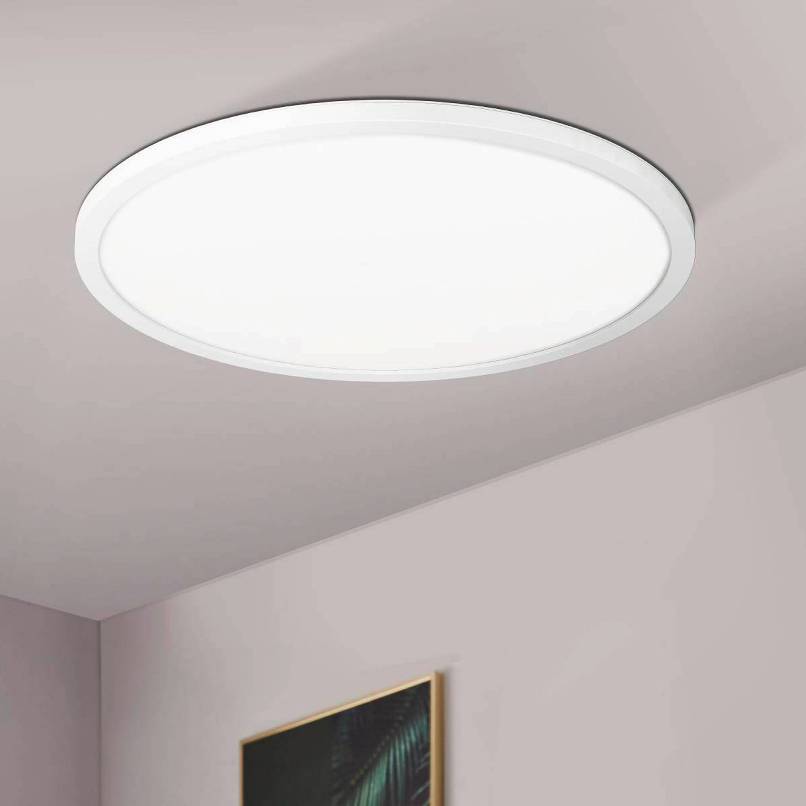 EGLO connect Rovito-Z lampa sufitowa biała, Ø 42cm