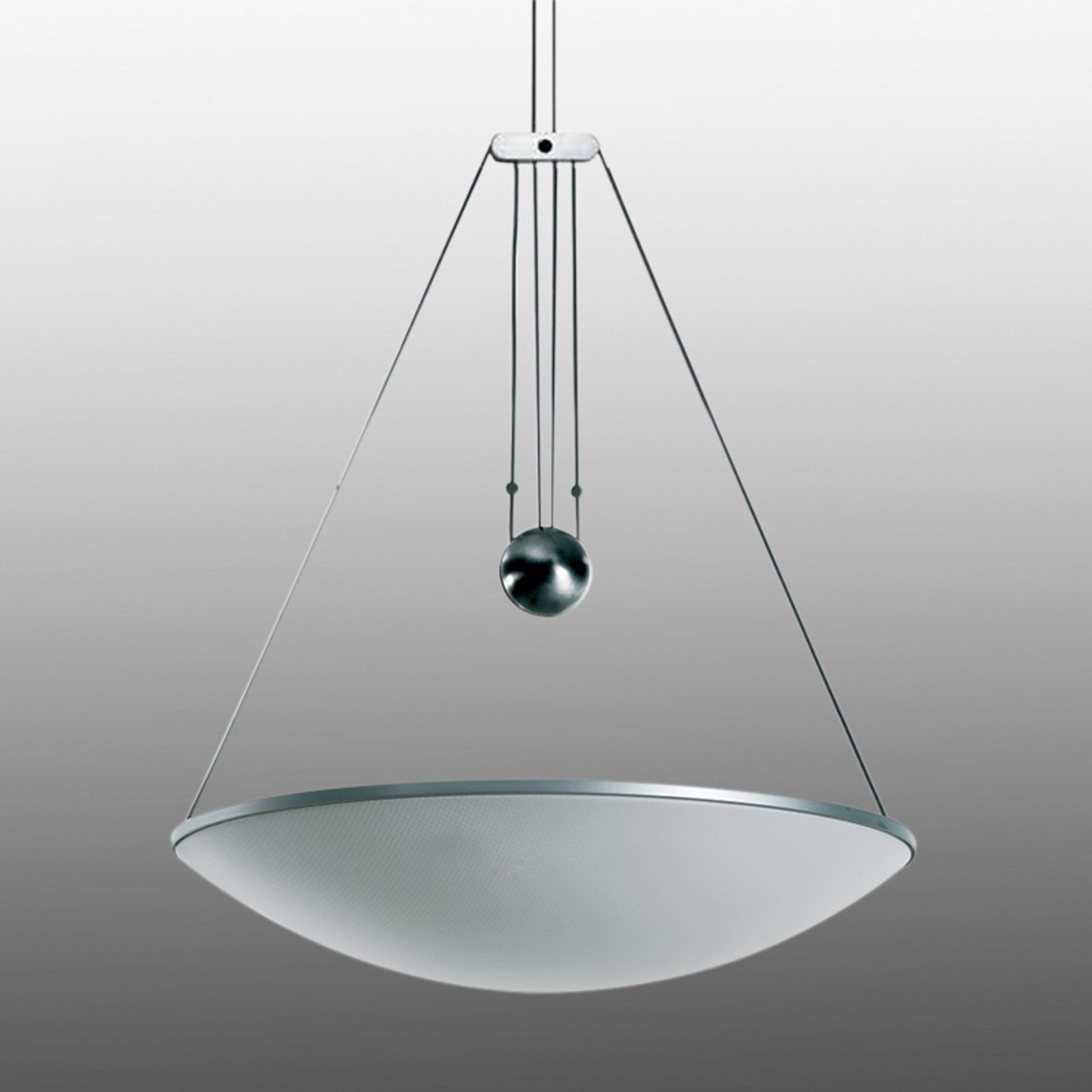 Height-adjustable pendant lamp Trama