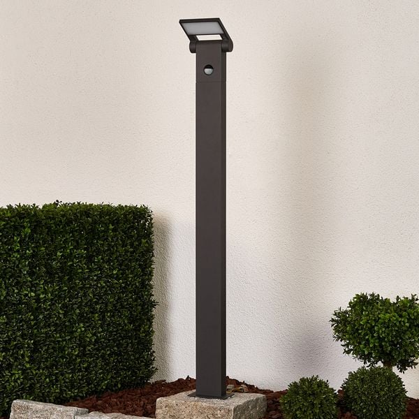 Marius LED Puutarhavalaisin H100 w/Sensor Graphite - Lucande - Moderni - Metalli - Yksilamppuinen — Lucande