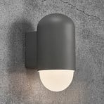 Aplică de exterior Heka, gri antracit, aluminiu, înălțime 21,6 cm