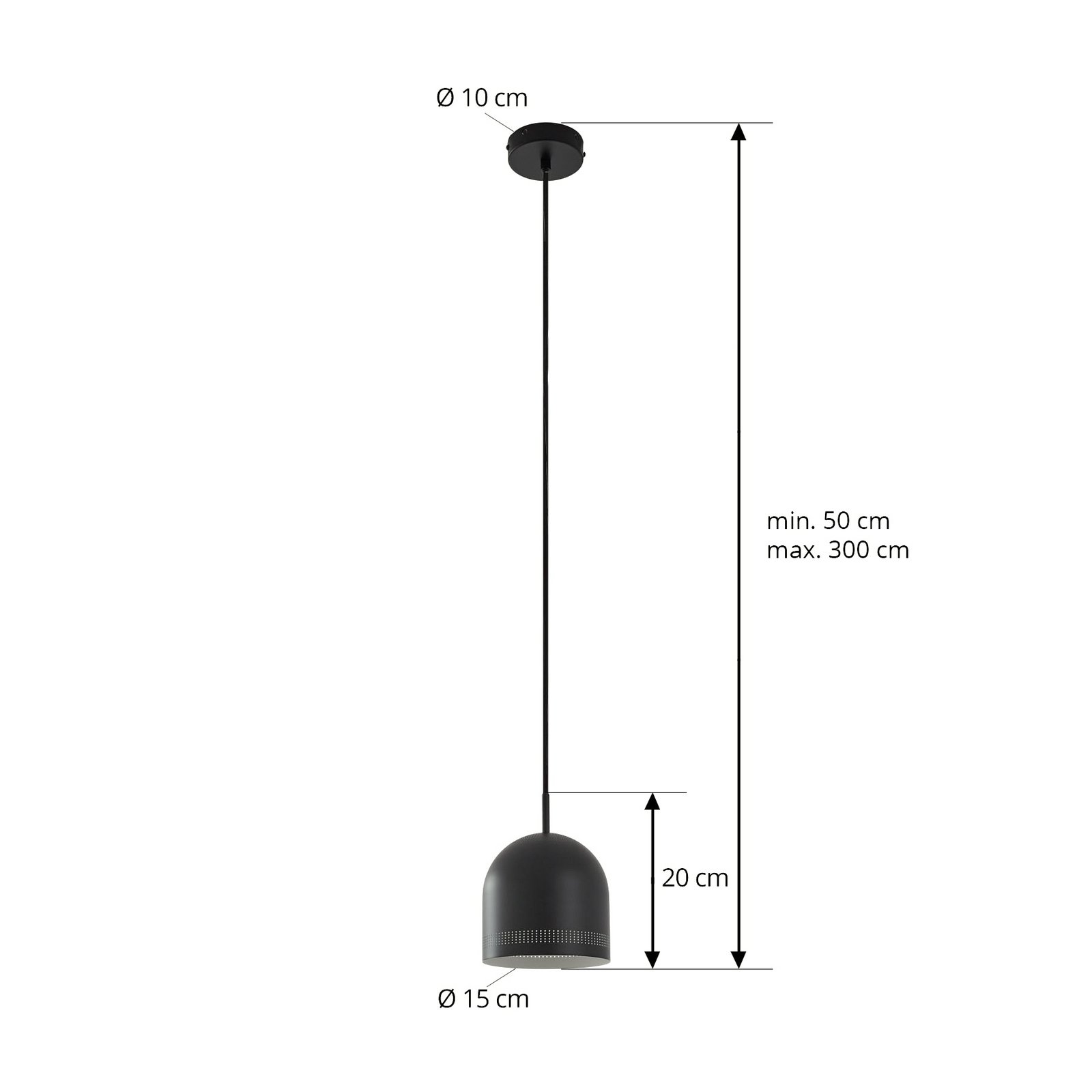 Nola Hängeleuchte Oura Ø 15 cm 0796554833378