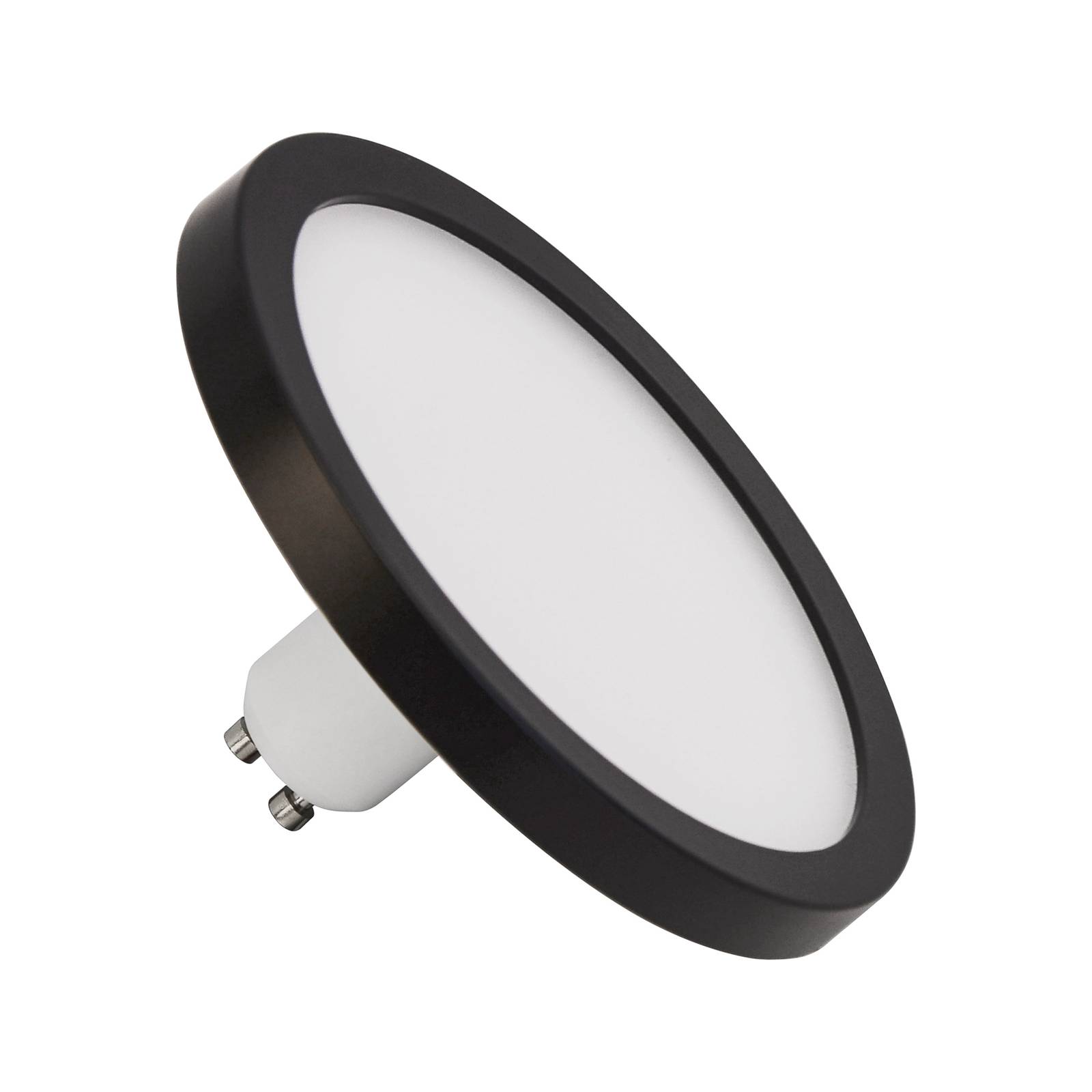 E-shop LED žiarovka GU10 9W CCT 2700/4000K Ø14,5cm čierna