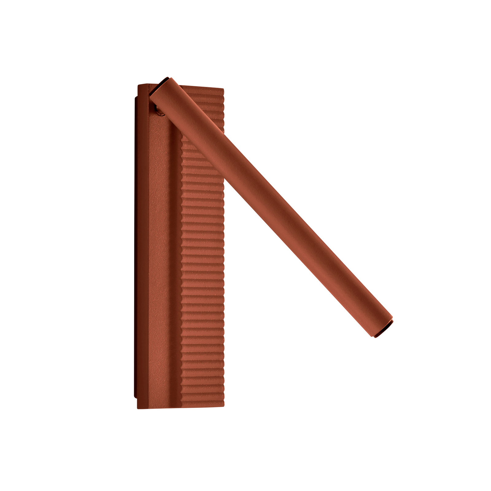 Bover LED-vägglampa Arid A/02 terrakotta, aluminium, 2 700 K