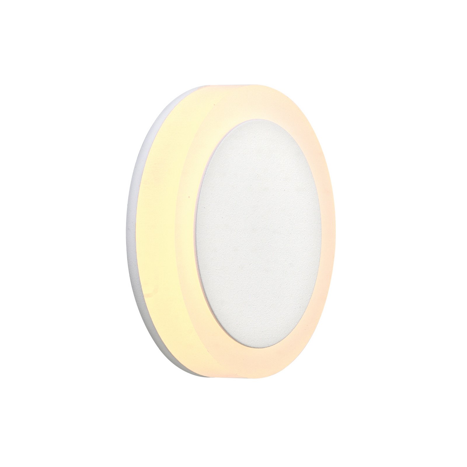 Lampa LED încastrabilă în tavan Bopp One, albă, Ø 9 cm