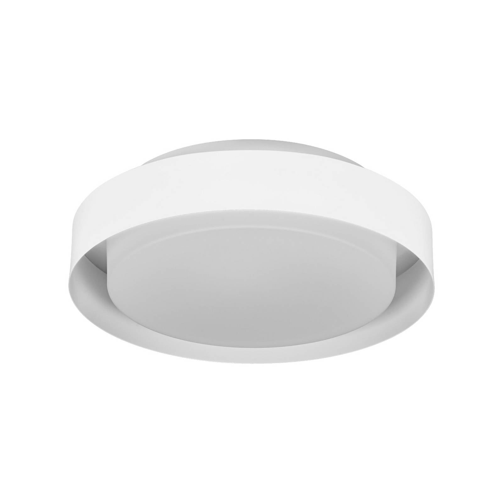 OSRAM Deckenleuchte ORBIS MADRID, weiß, Ø 29 cm, Metall/Glas