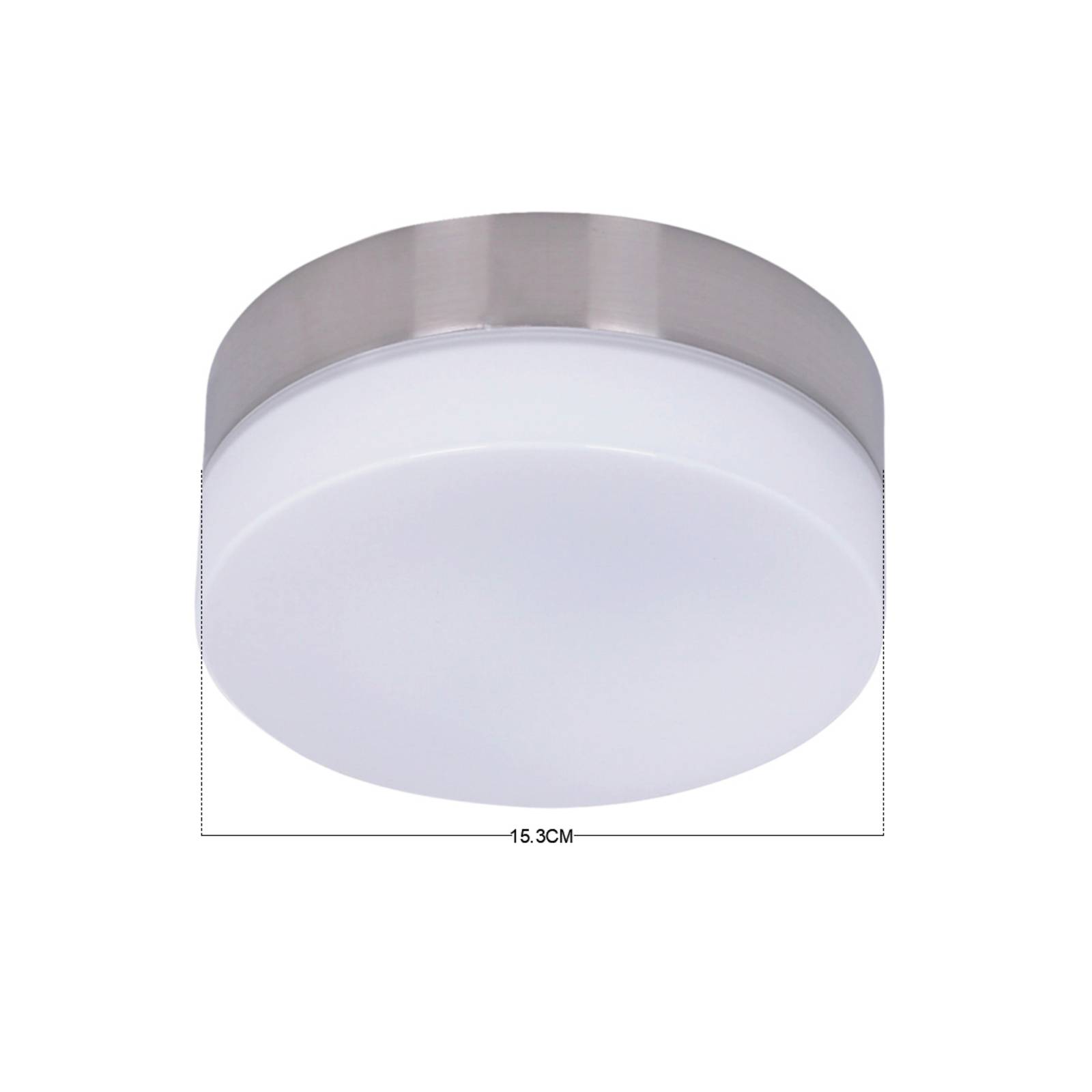 Beacon Lighting Sada světelného majáku pro stropní ventilátor, GX53-LED, matný chrom