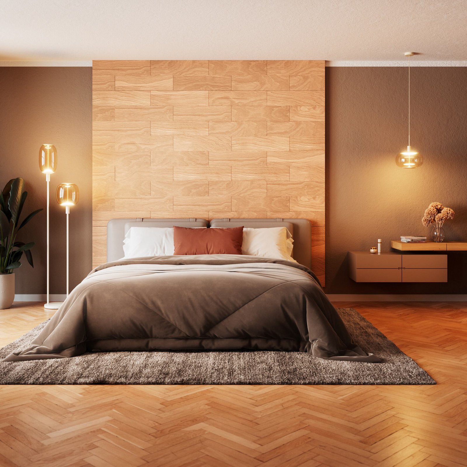 OSRAM vloerlamp DECOR STICK, beige, hoogte 146 cm, 2 x E27