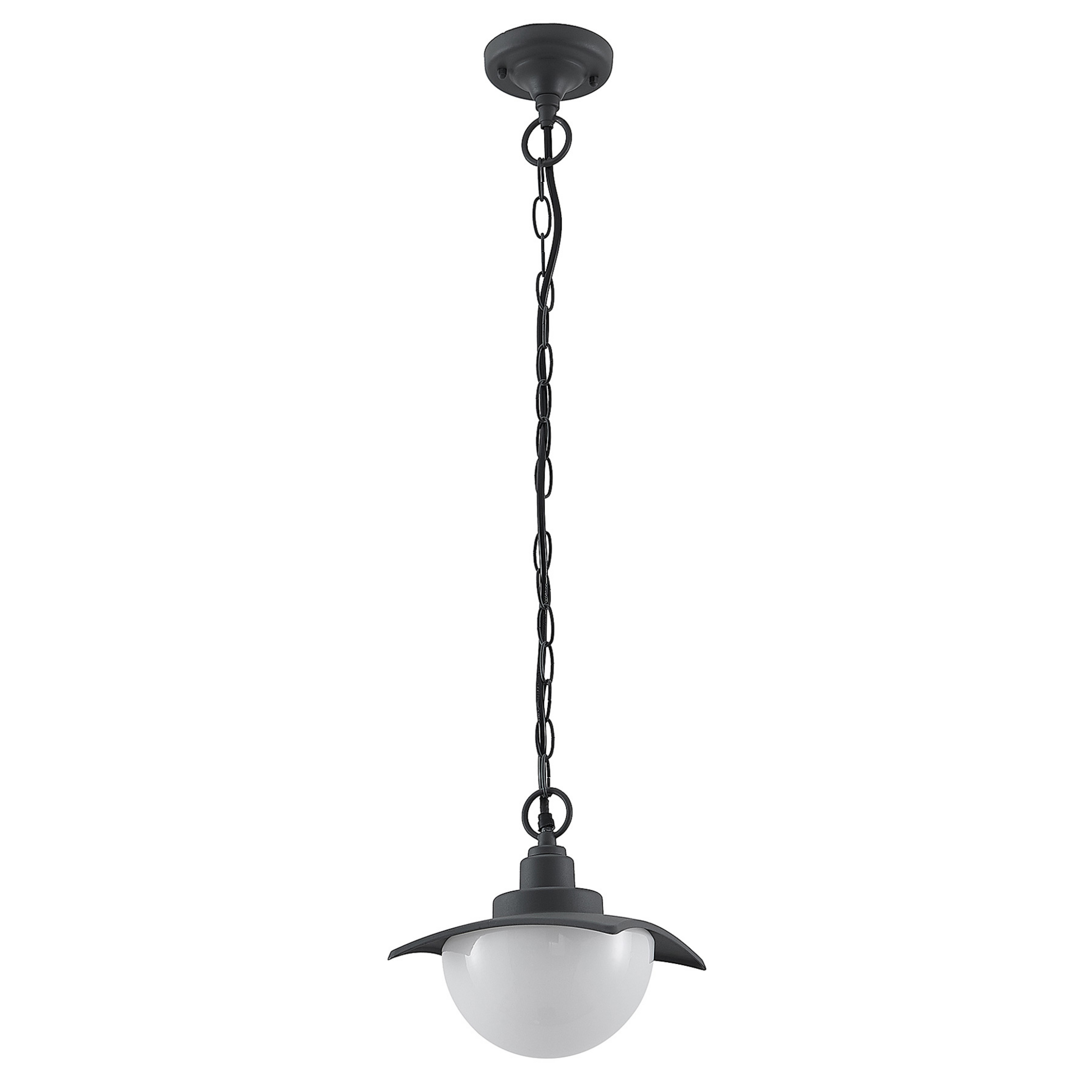 Elinda Outdoor Pendant Dark Grey - Lindby