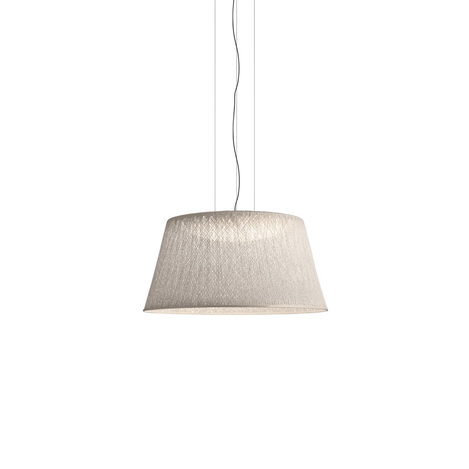 Vibia LED-välisriputusvalgustid WIND, beež, 64 x 120 cm, 927