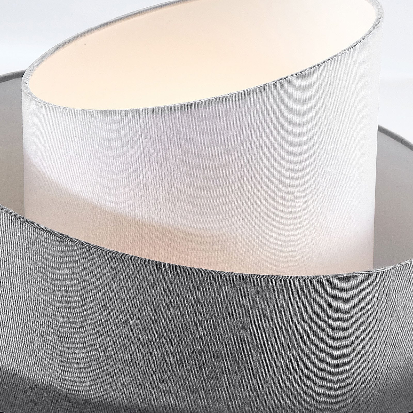 Coria Ceiling Lamp Black/Grey - Lindby