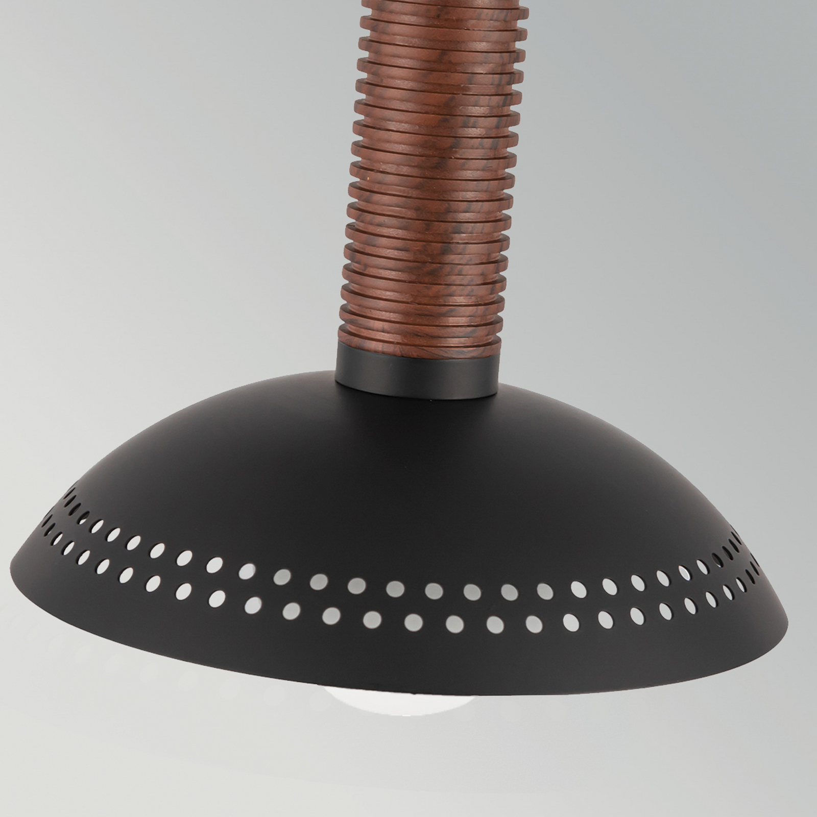LED-Hängelampe Arden, schwarz matt, Ø 15 cm, Metall, dimmbar LED-Hängelampe Arden, schwarz matt, Ø 15 cm, Metall, dimmbar