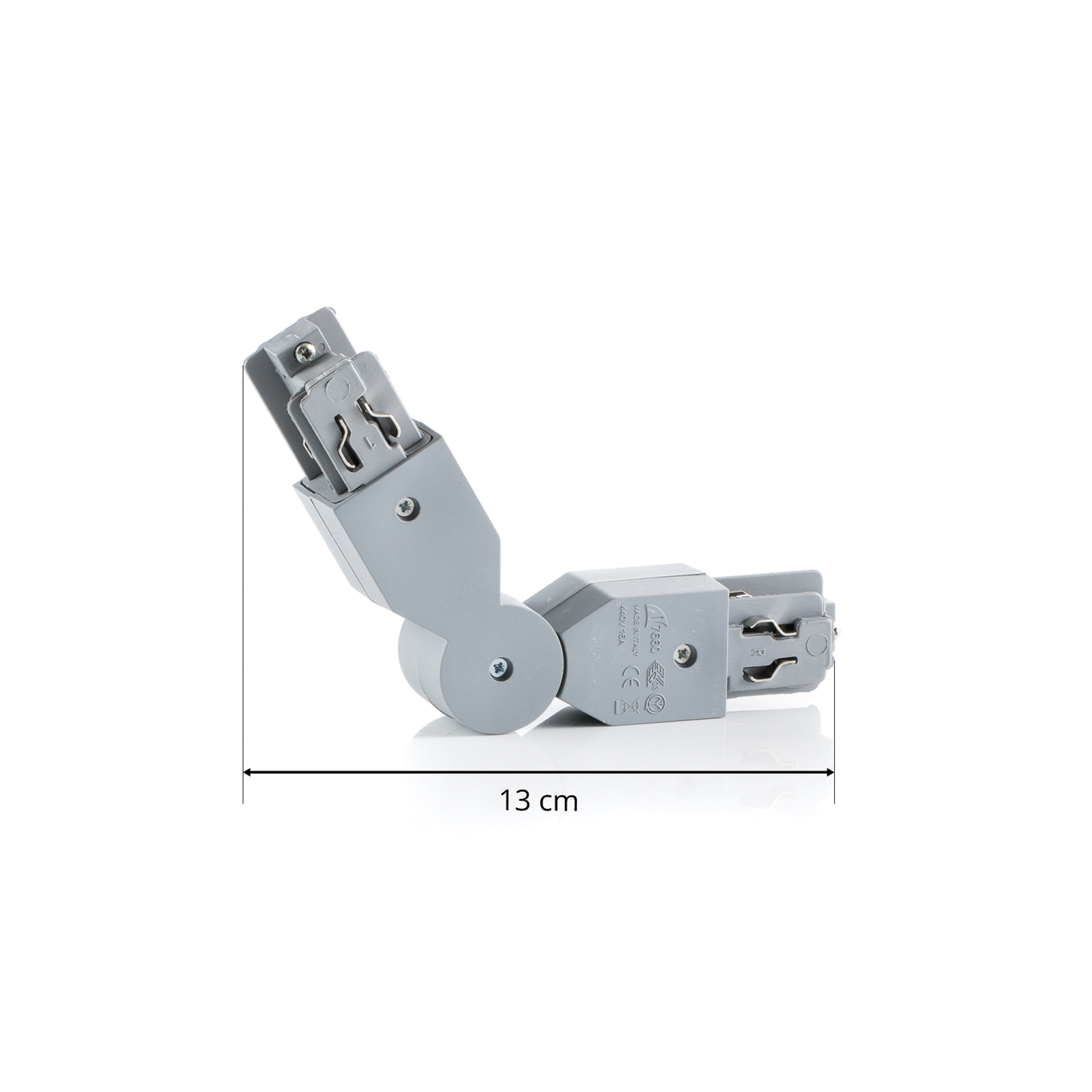 Ivela conector giratorio sistema 3 fases LKM plata